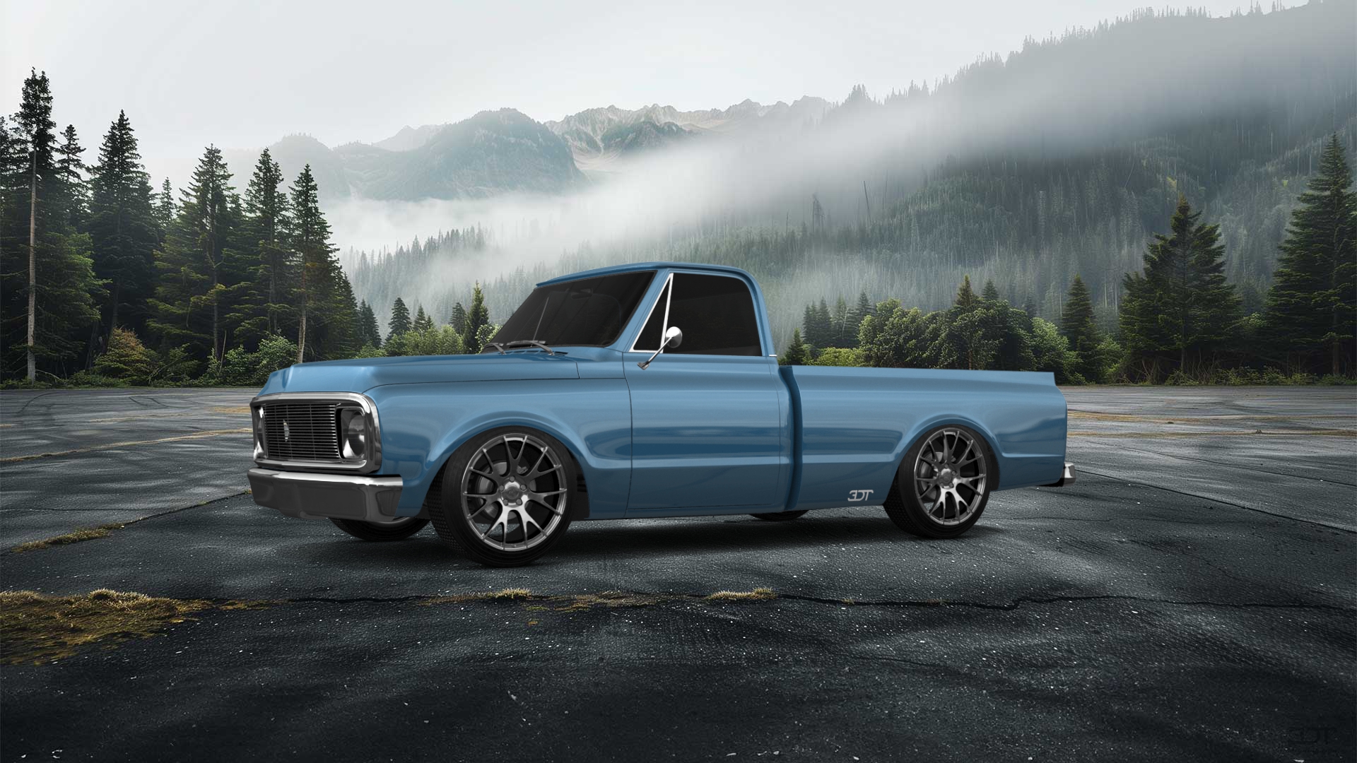 Chevrolet C-10 Cheyenne 2 Door pickup truck 1972 tuning