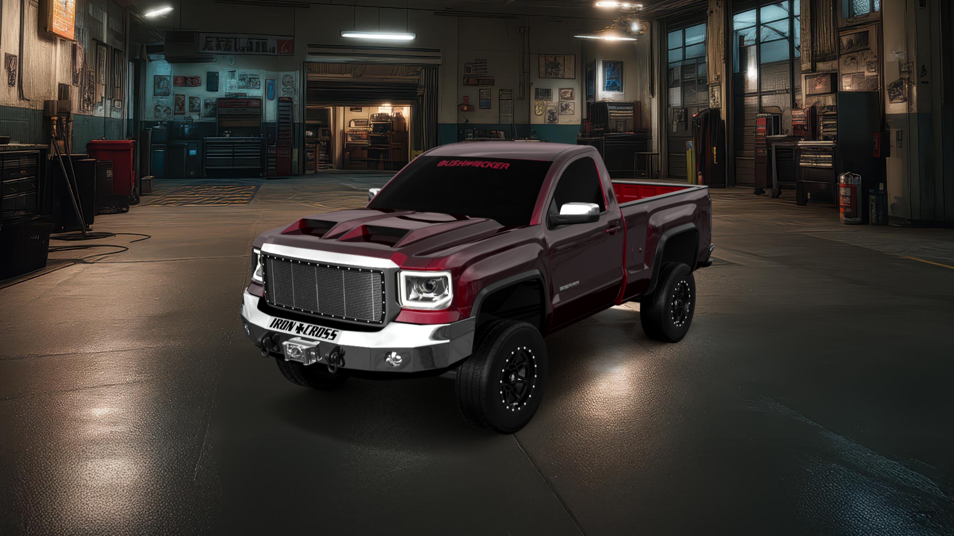 GMC Sierra 1500 Regular Cab 6.5ft box 2 Door truck 2014 tuning