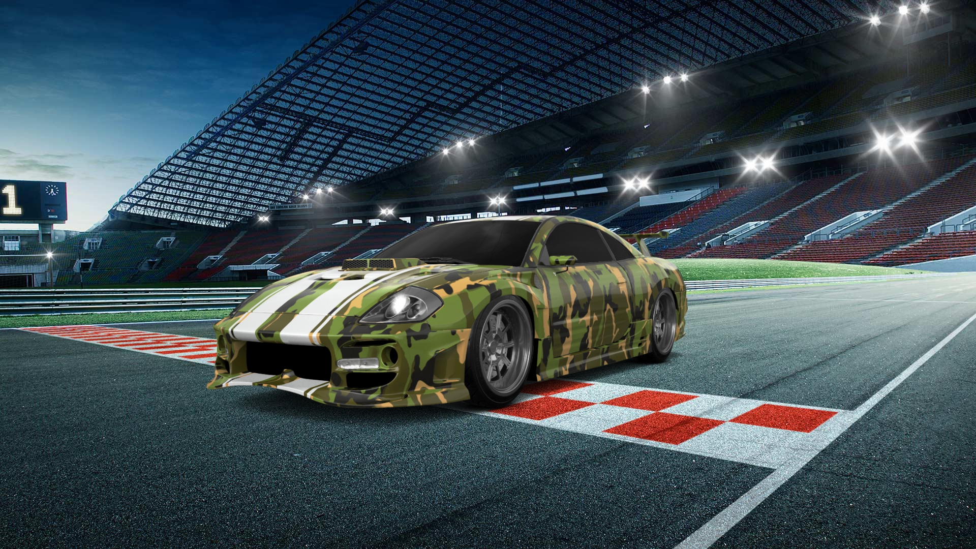 Mitsubishi Eclipse 2 Door Coupe 2003 tuning