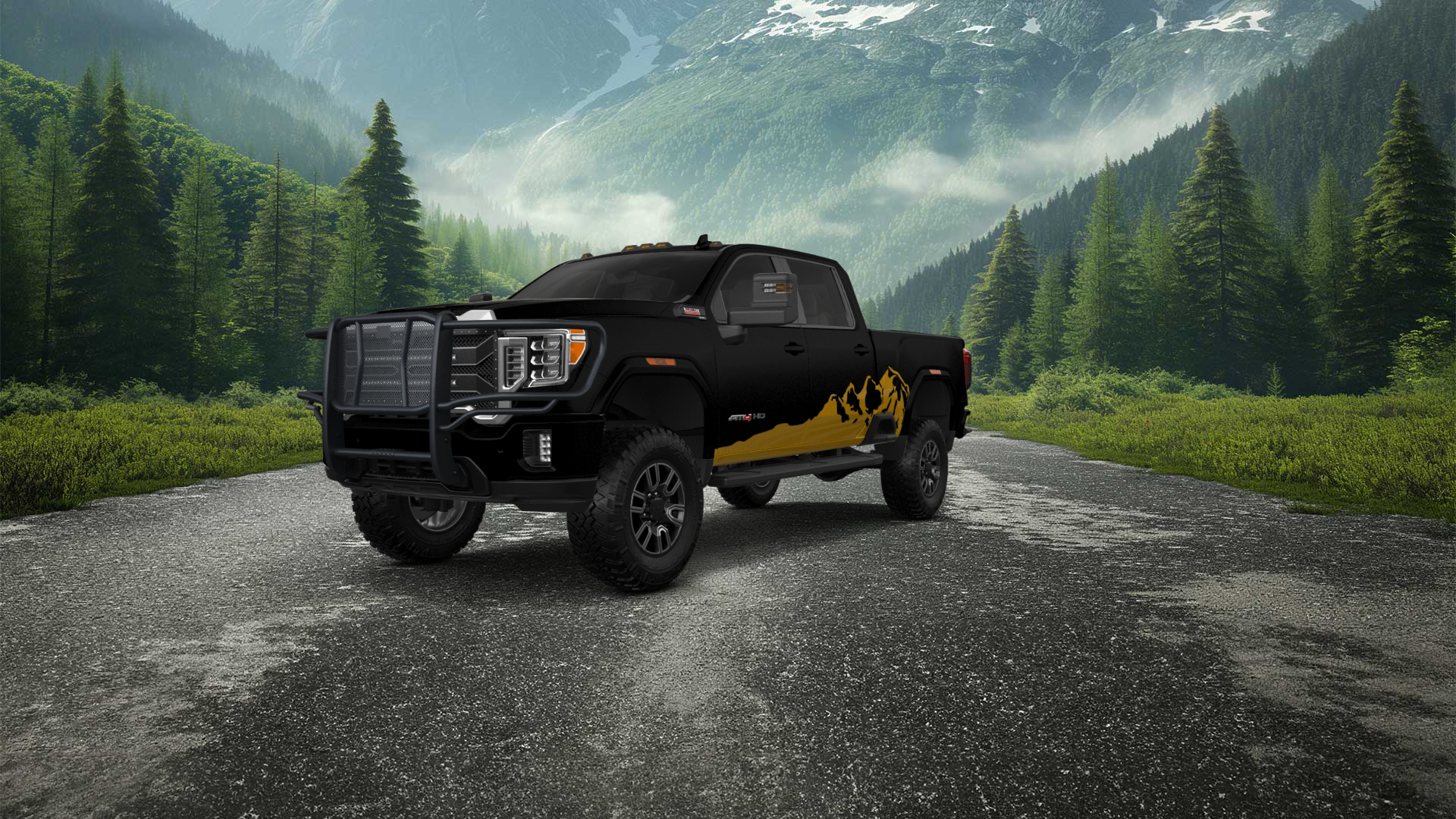 GMC Sierra 2500 HD 4 Door pickup truck 2020