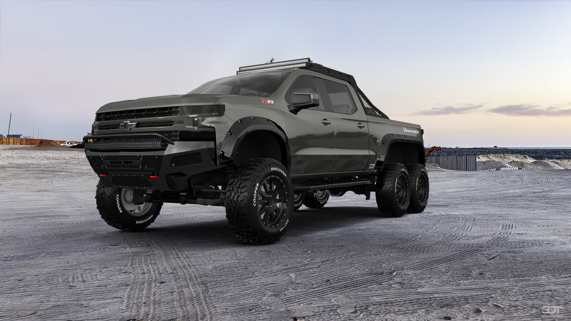 Chevrolet Silverado Hennessey Goliath 6X6 Truck 2020