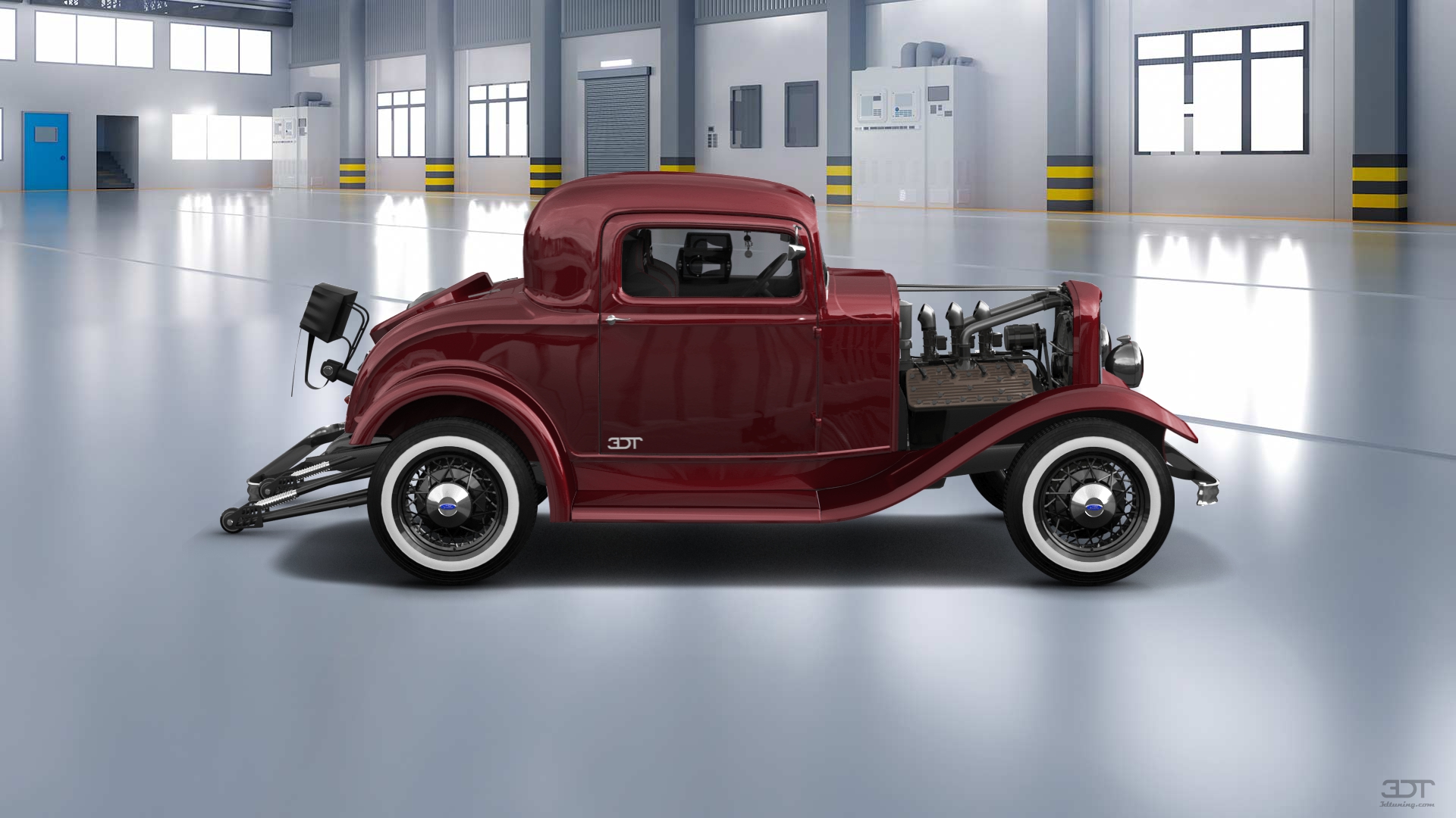 Ford Model B Deluxe 2 Door Coupe 1932 tuning