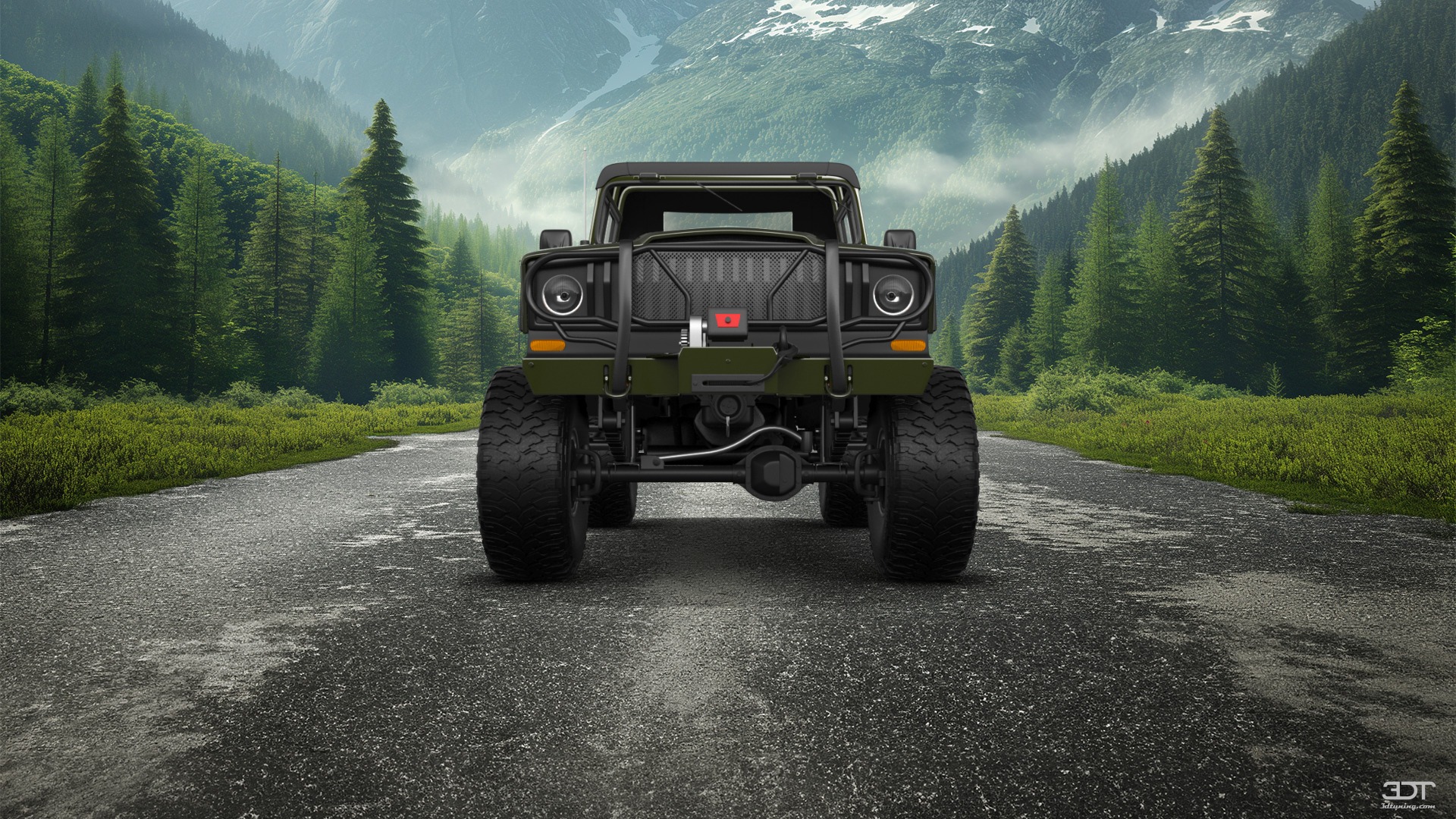 Jeep Kaiser M715 2 Door pickup truck 1968 tuning