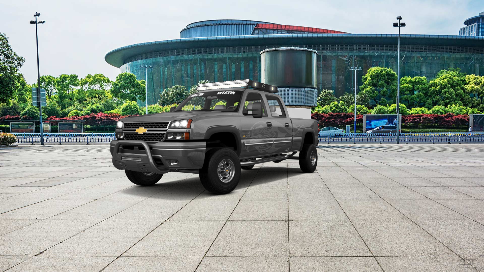Chevrolet Silverado 2500 HD Long Box 4 Door pickup truck 2002 tuning