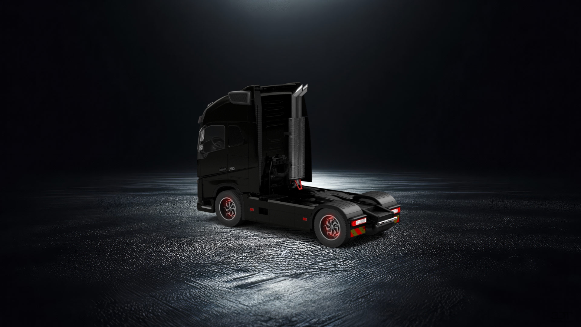 Volvo FH16 Globetrotter XL Cab Truck 2013 tuning