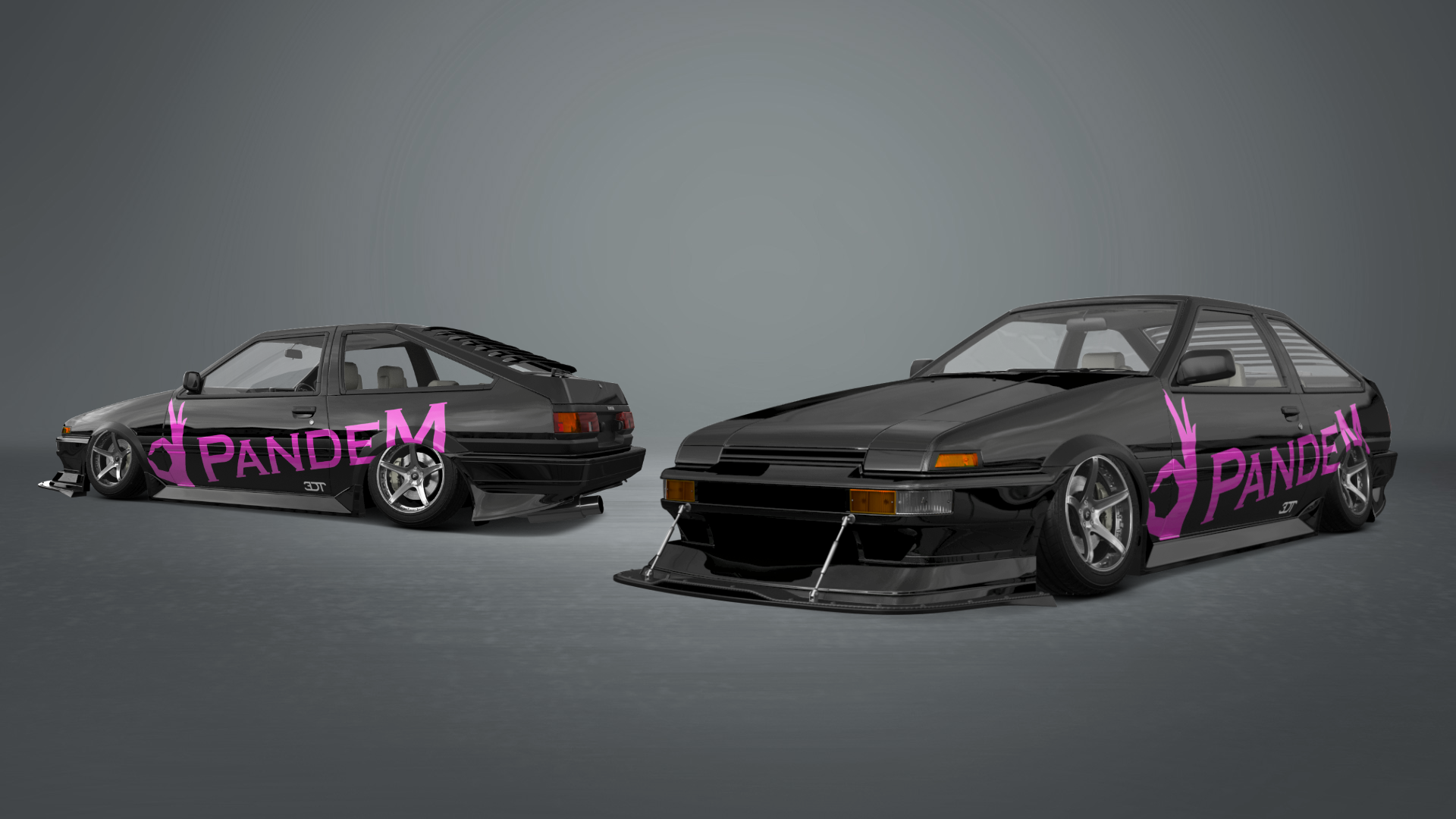 Toyota AE86 3 Door Hatchback 1985 tuning