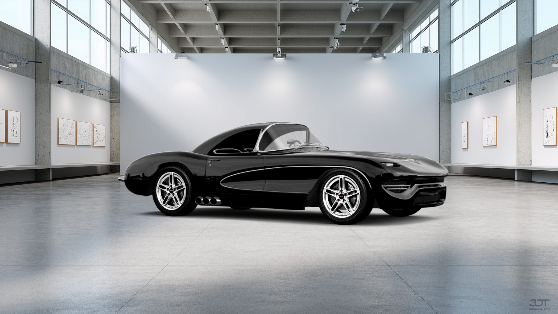 Chevrolet Corvette Convertible Coupe 1958 tuning