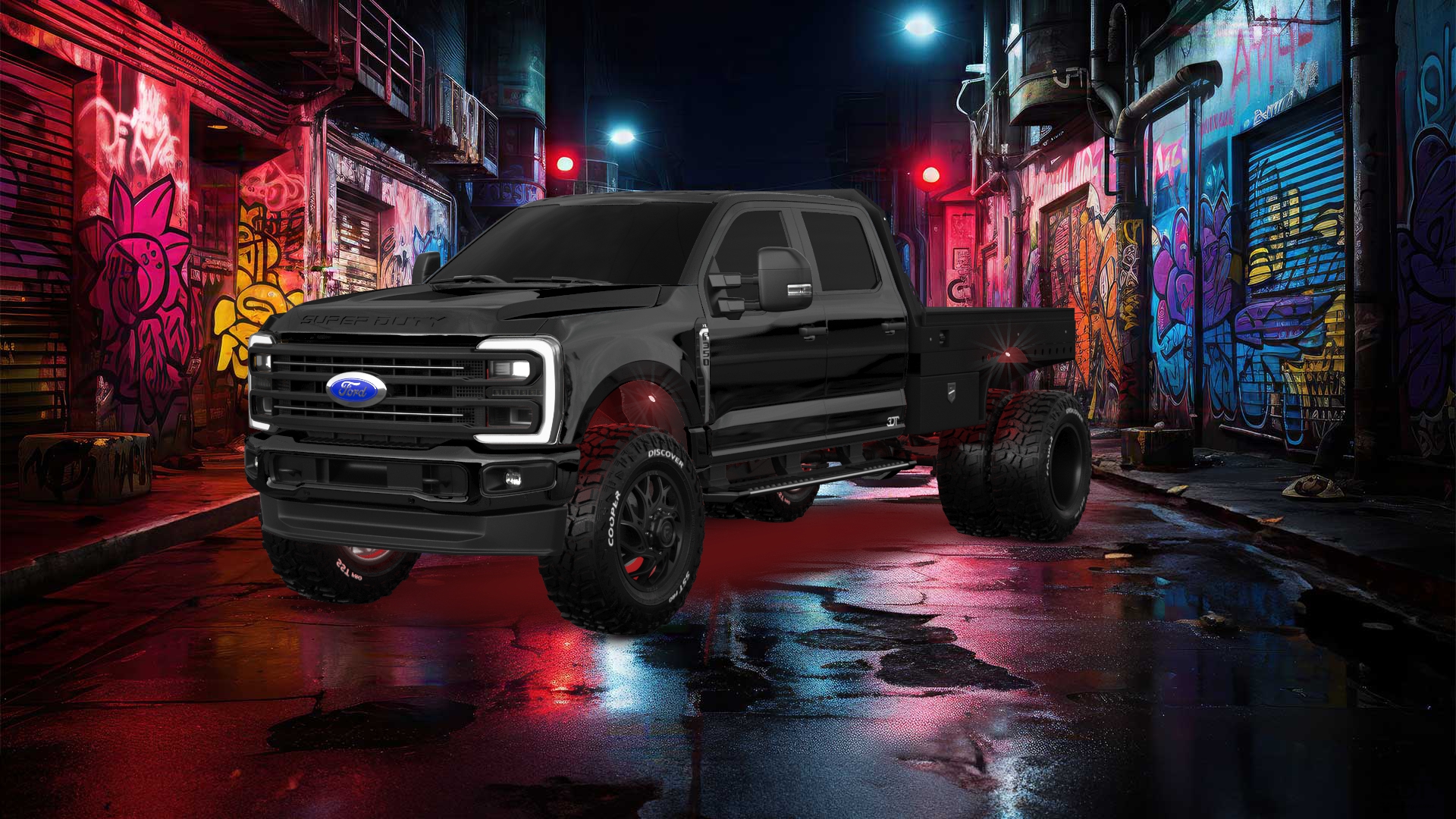 Ford F-350 DRW Crew Cab 4 Door pickup truck 2023 tuning
