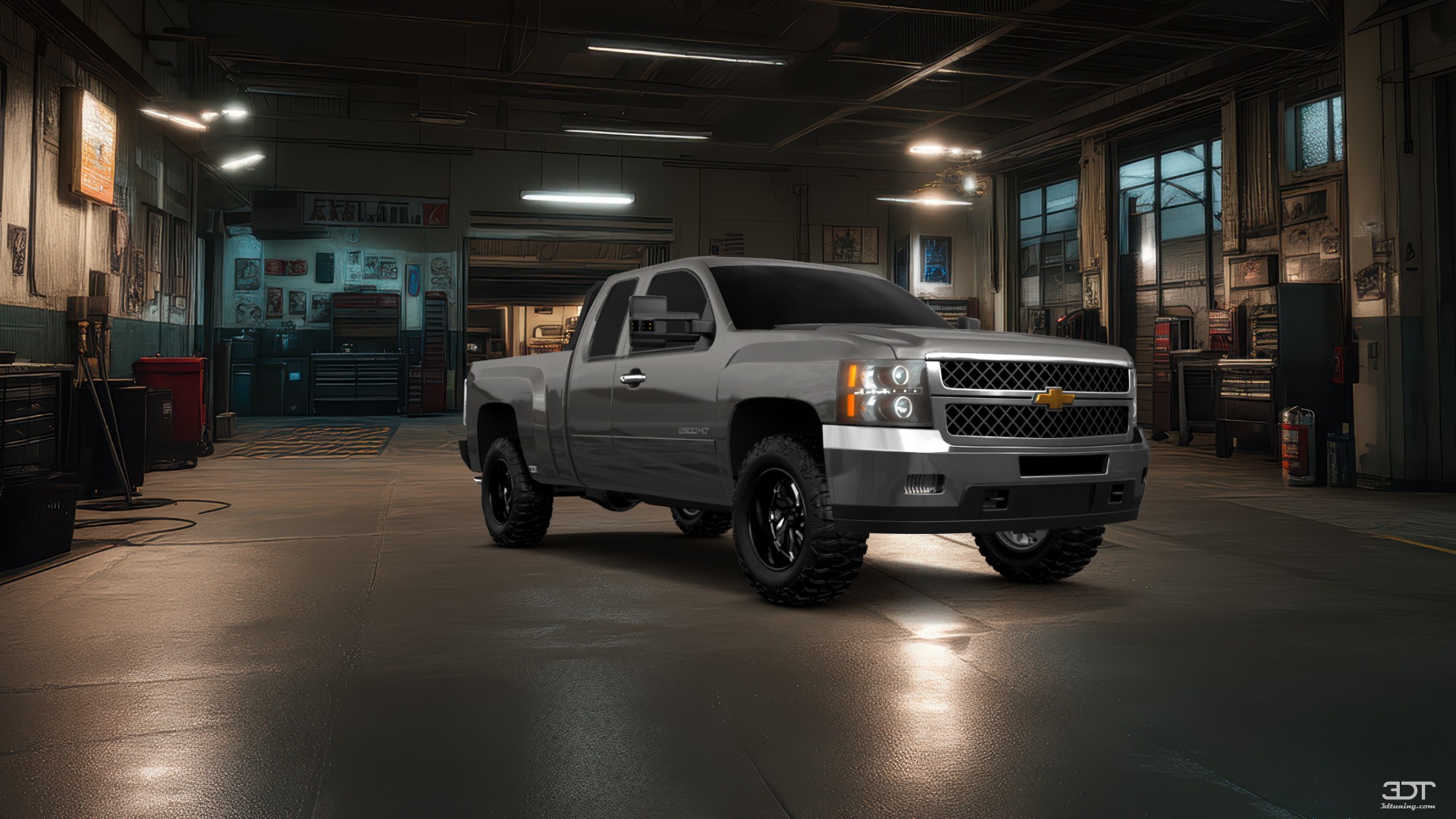 Chevrolet Silverado 2500 HD Extended Cab Pickup Truck 2007 tuning