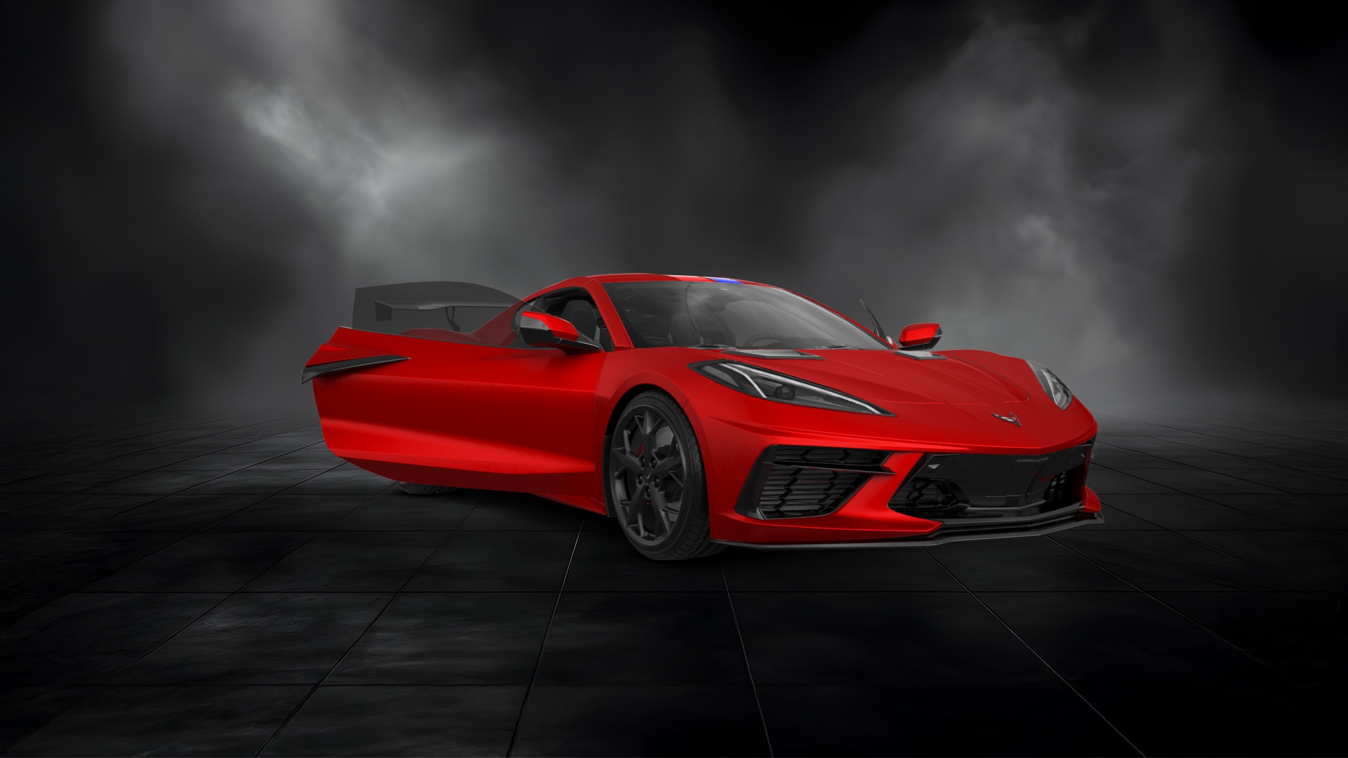 Chevrolet Corvette 2 door targa top 2020 Images