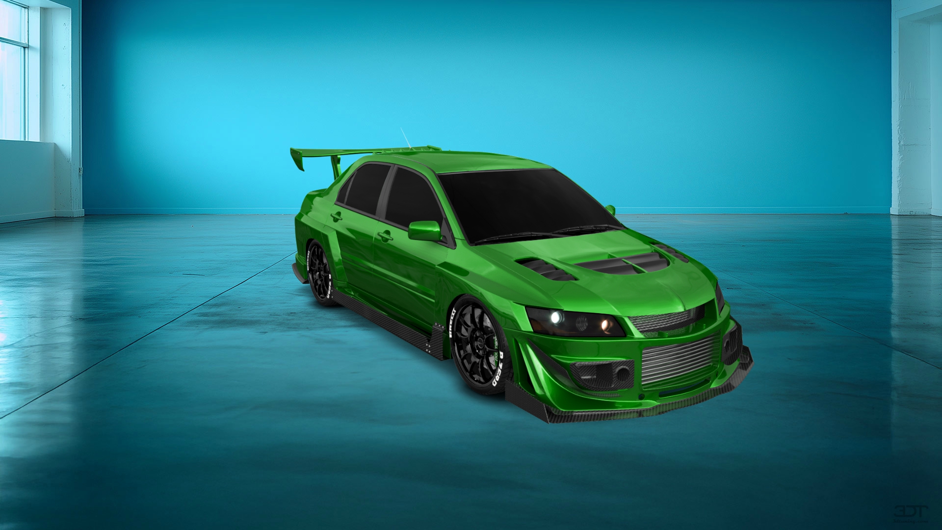 Mitsubishi Lancer Evo IX 4 Door Saloon 2005 tuning