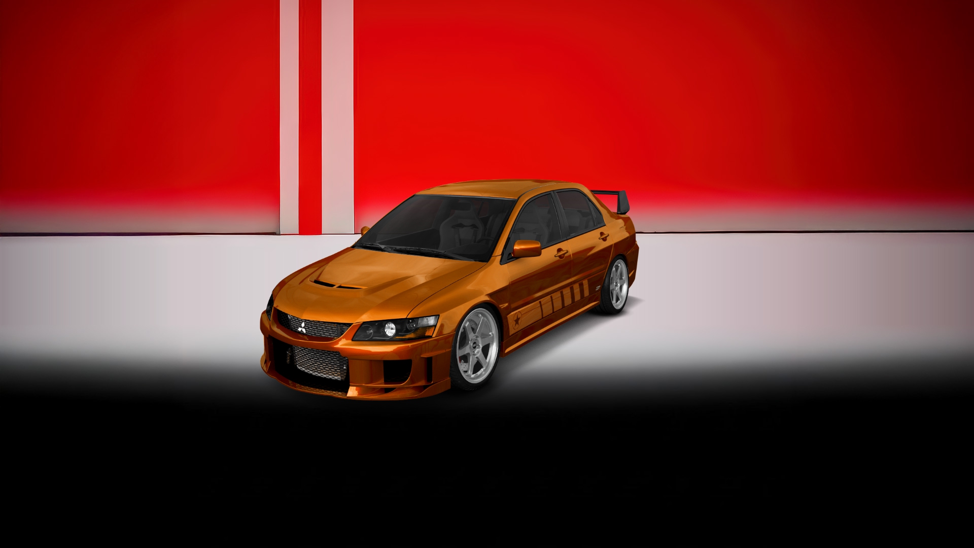Mitsubishi Lancer Evo IX 4 Door Saloon 2005 tuning