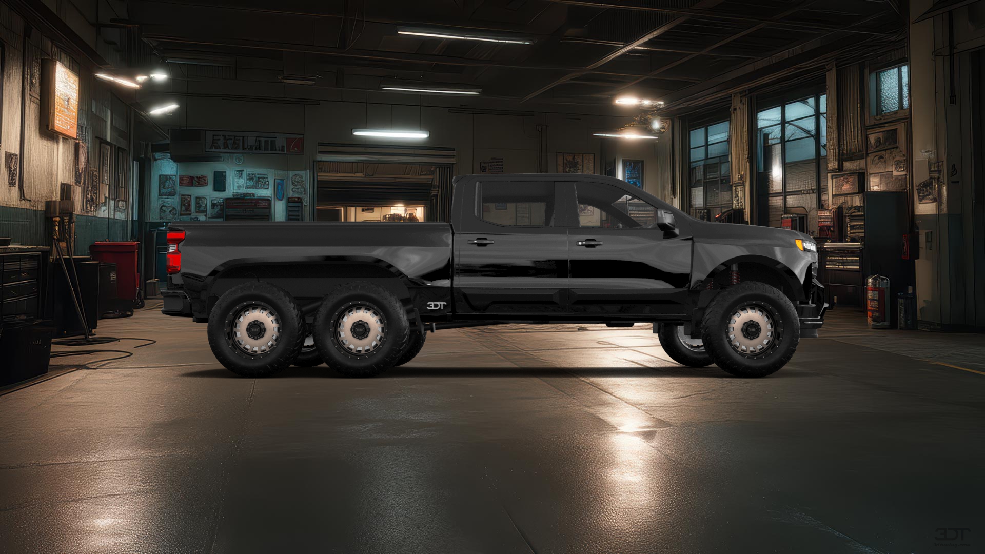 Chevrolet Silverado Hennessey Goliath 6X6 Truck 2020 tuning
