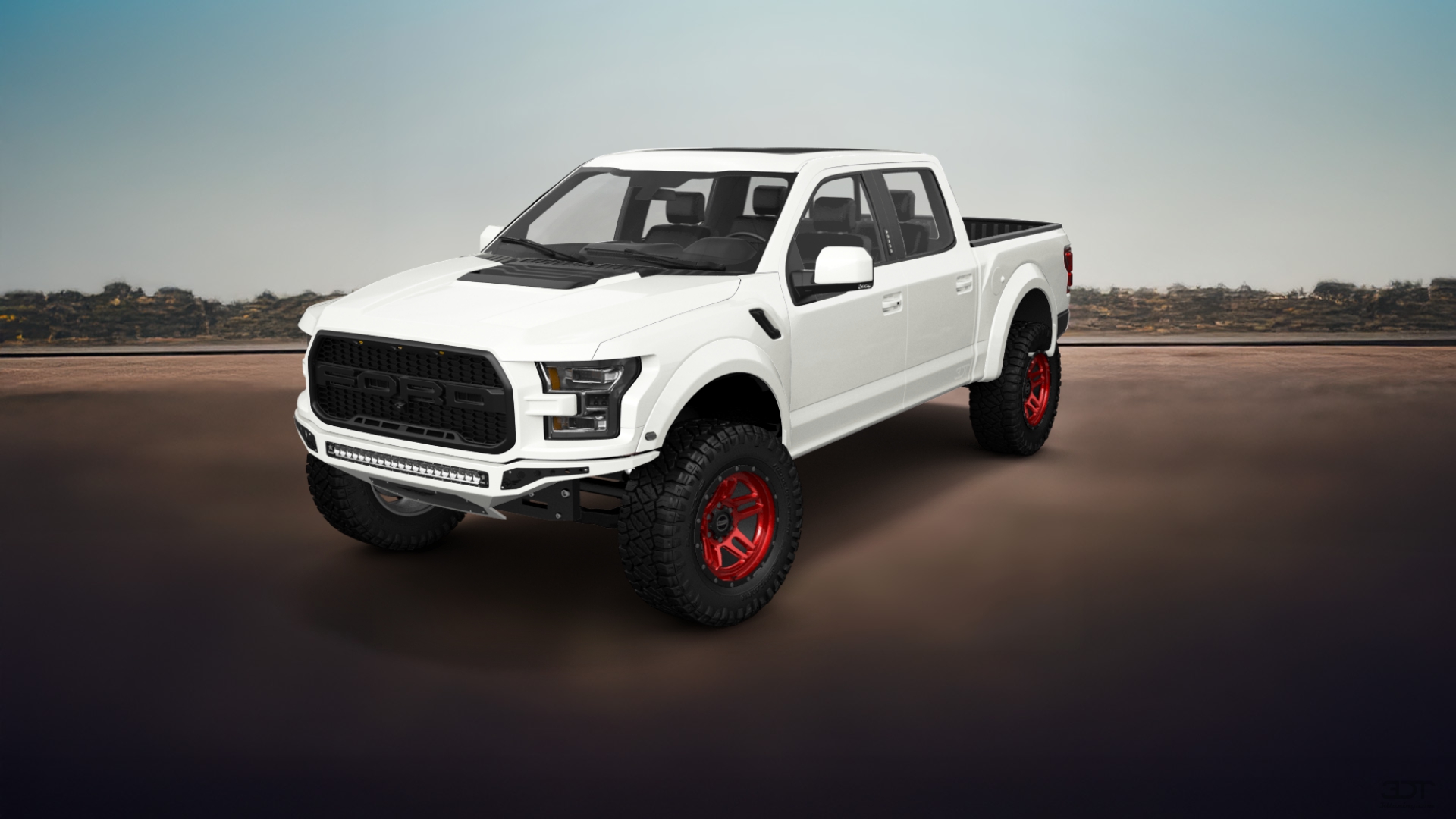 Ford F-150 Raptor 4 Door pickup truck 2017 tuning