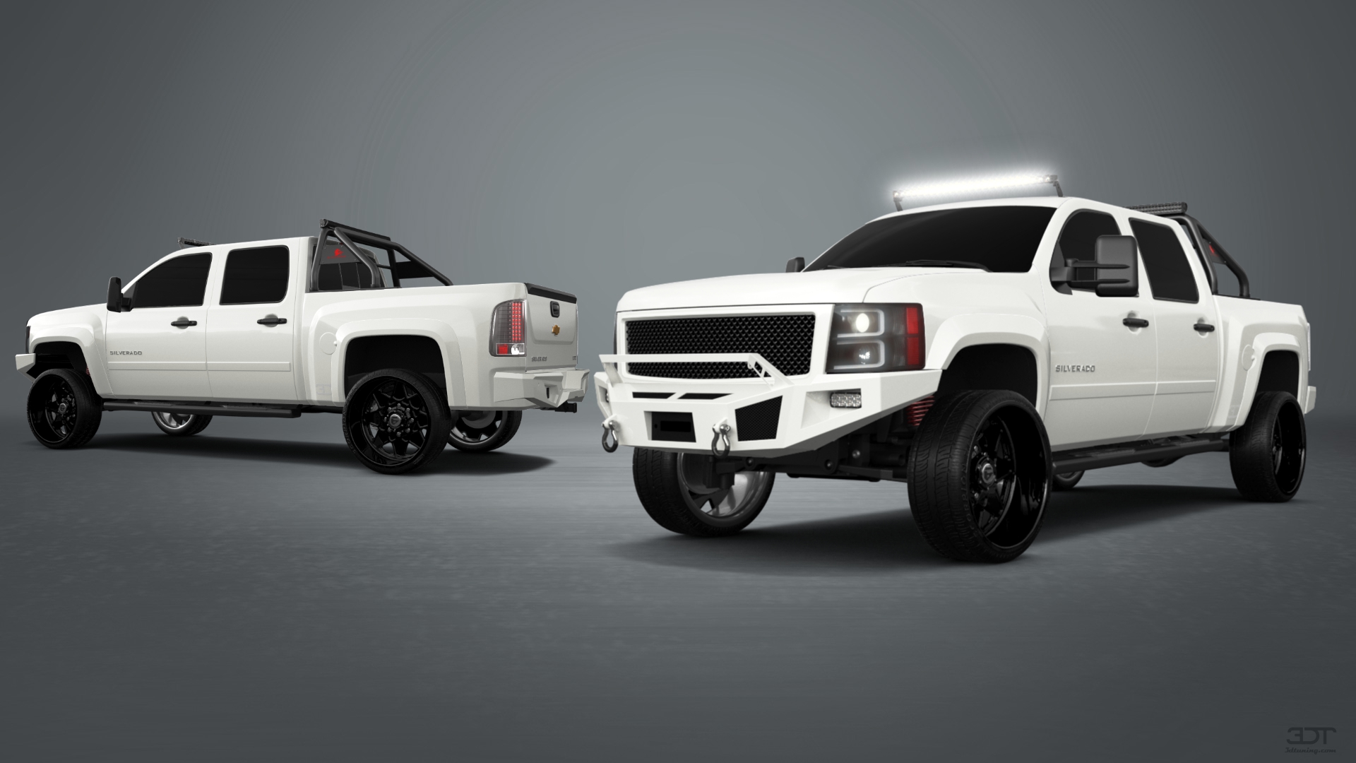 Chevrolet Silverado 1500 Crew Cab 4 Door pickup truck 2007 tuning