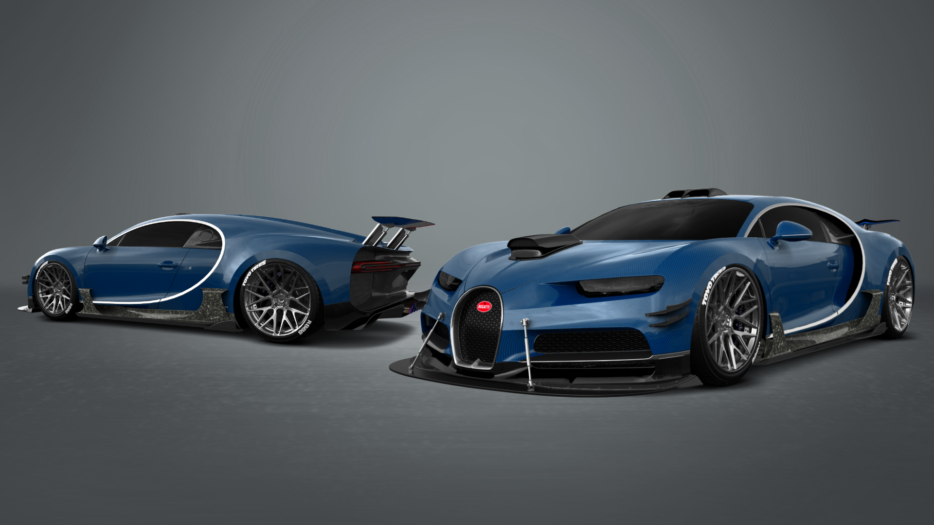 Bugatti Chiron 2 Door Coupe 2016 tuning