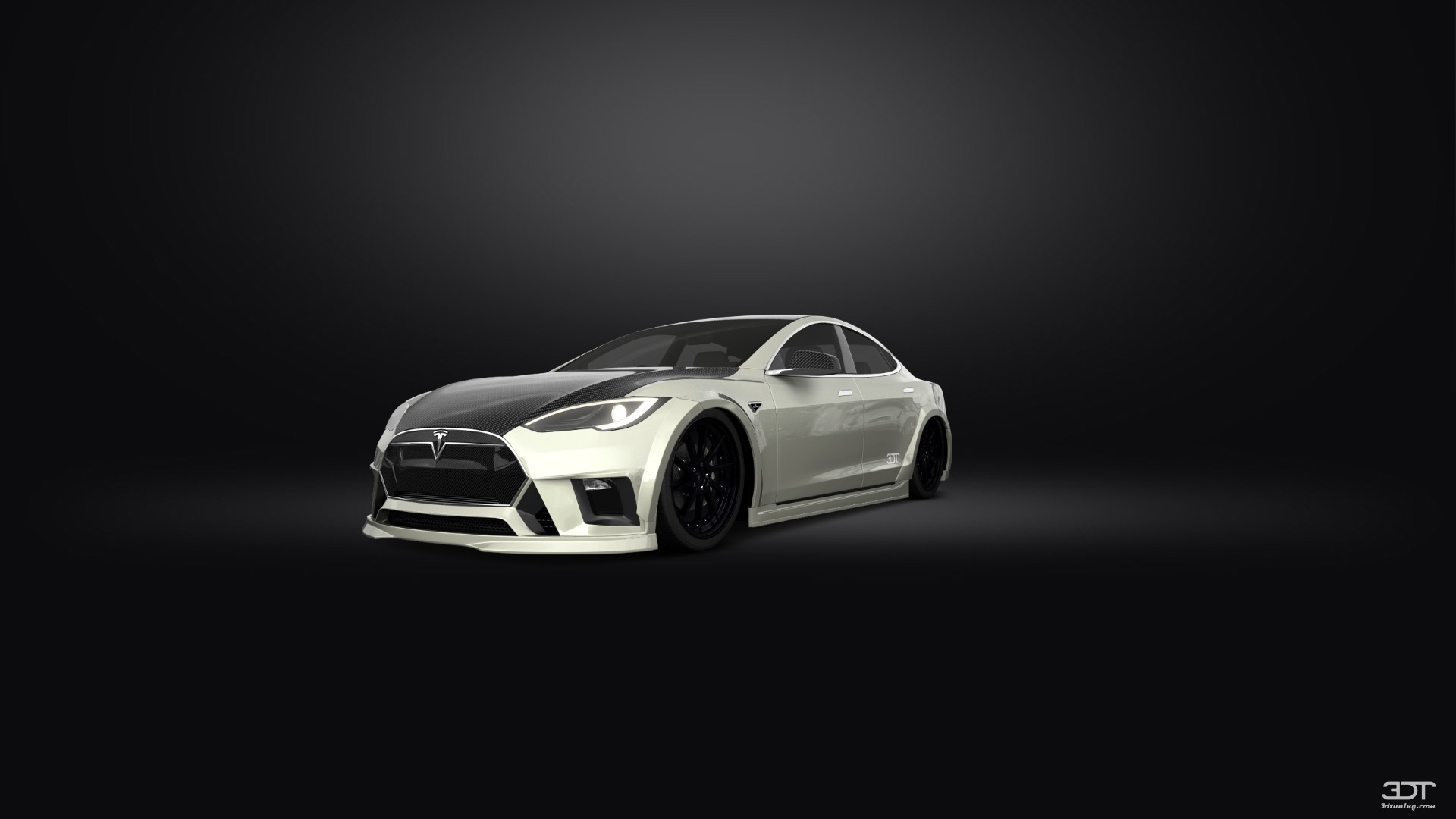Tesla Model S 5 Door Liftback 2013 tuning