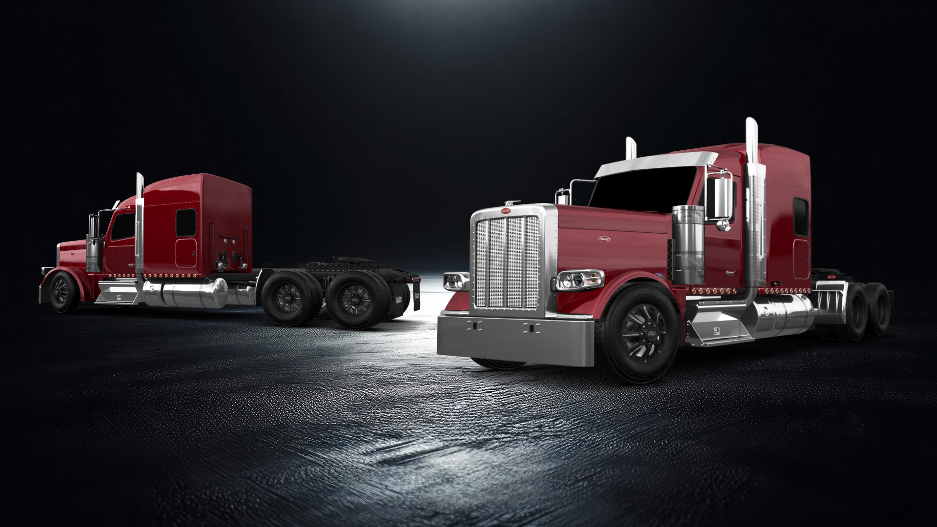 Peterbilt 589 Sleeper Cab Truck 2024 tuning