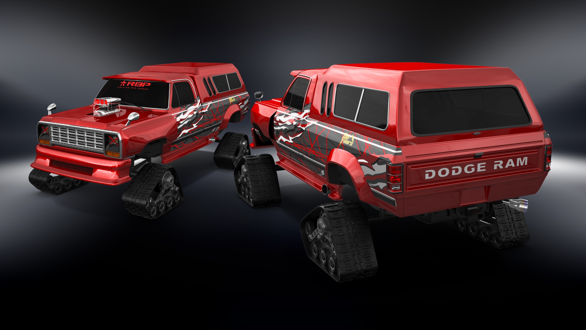 Dodge Ram 250 Regular Cab 2 Door pickup truck 1983 tuning