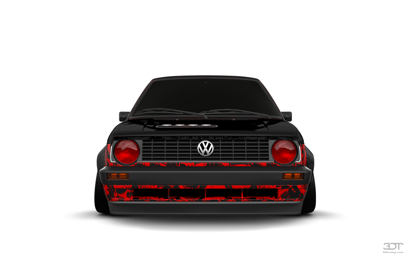 Tuning Volkswagen Golf Mk2 5 Door Hatchback 1983