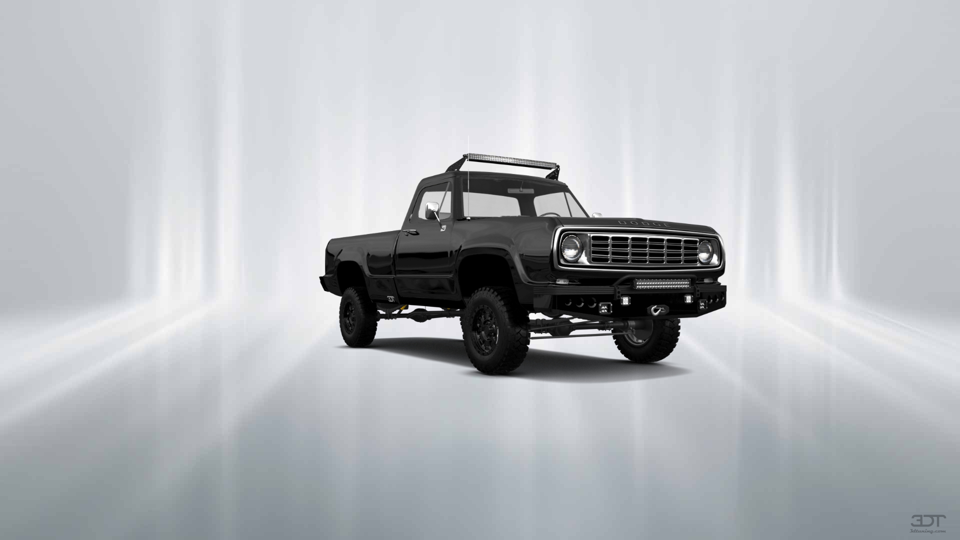Dodge Power Wagon W200 2 Door pickup truck 1972 tuning