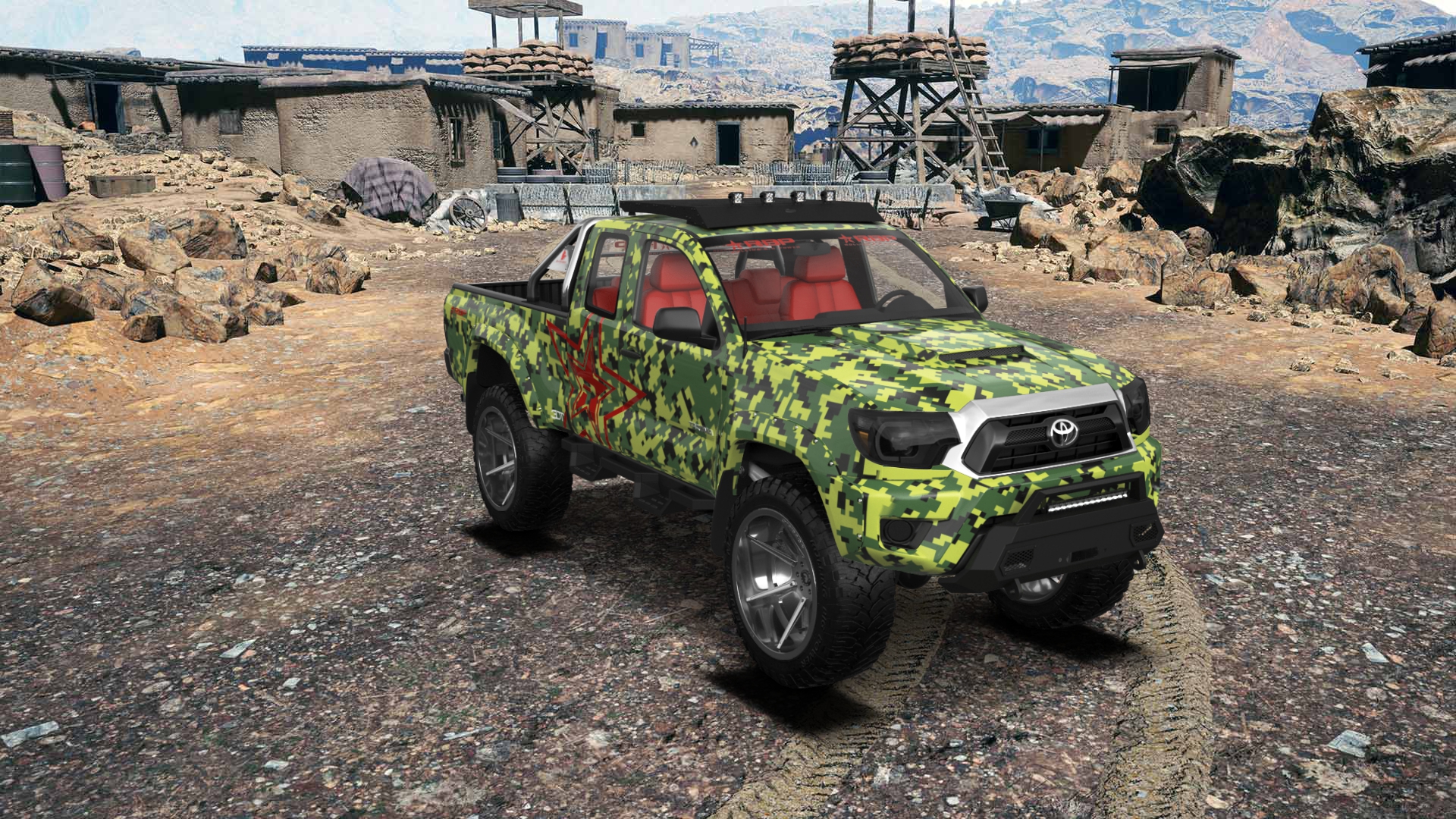 Toyota Tacoma Access Cab 6.2 ft box Pickup Truck 2012