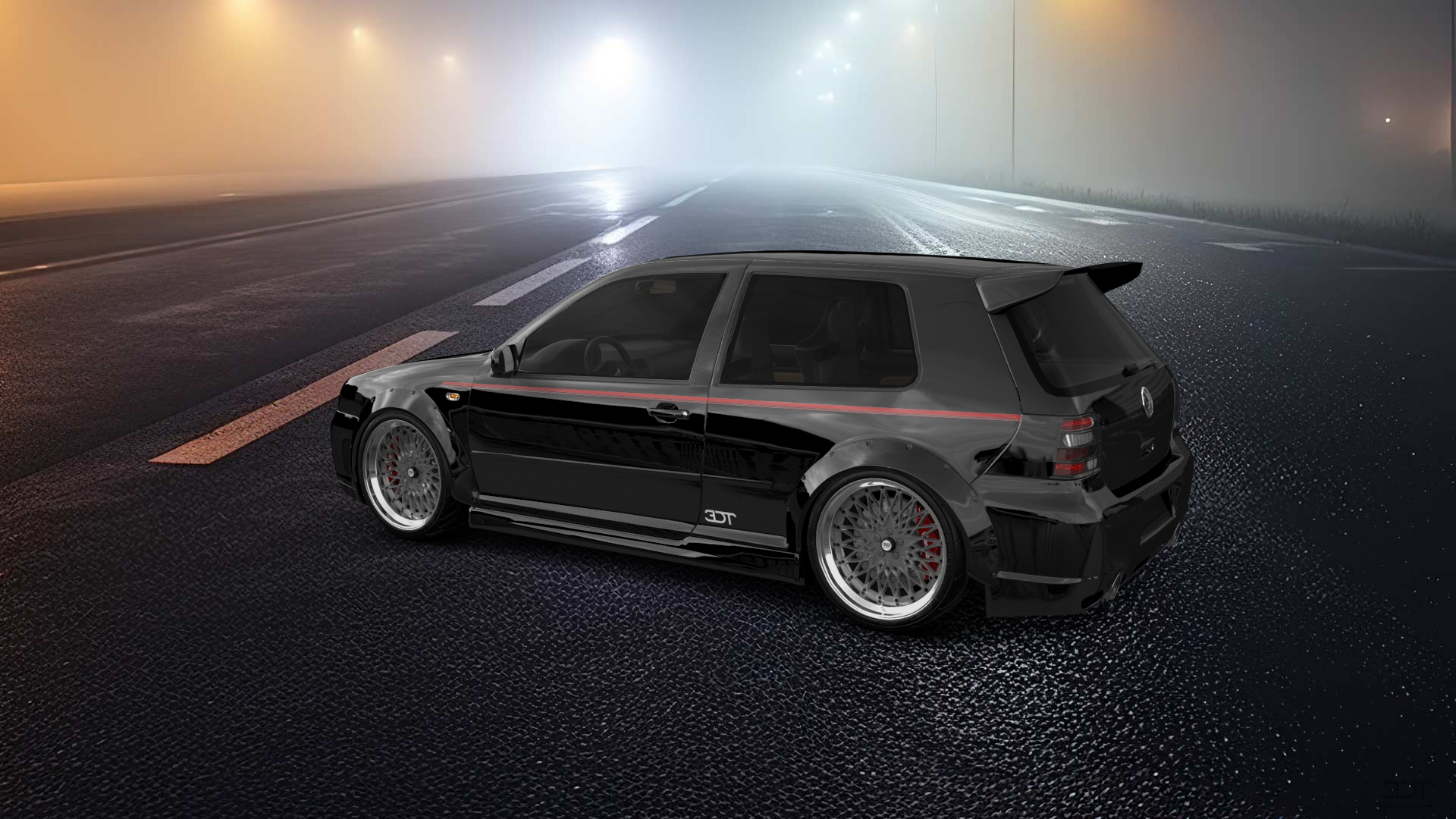 Volkswagen Golf 4 (mk4) 3 Door Hatchback 1997 tuning