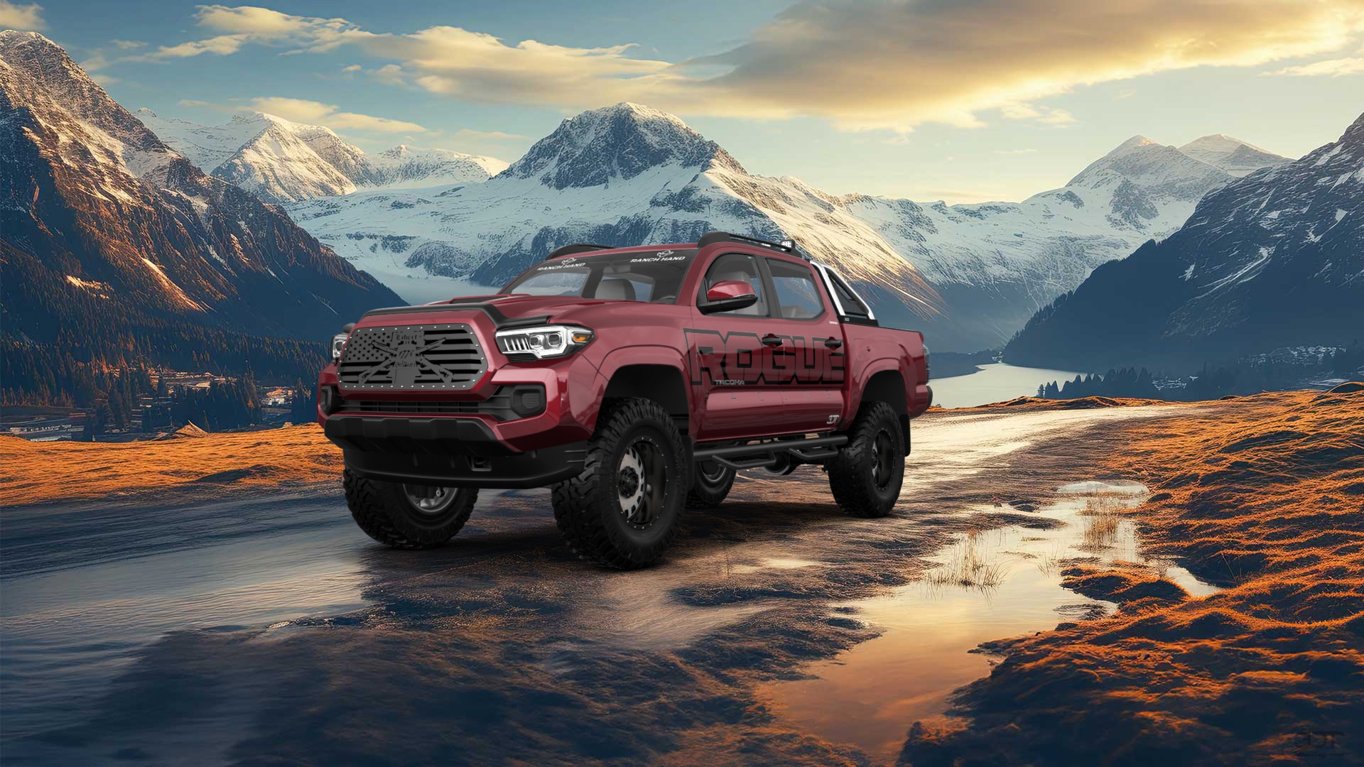 Toyota Tacoma 4 Door pickup truck 2018 tuning
