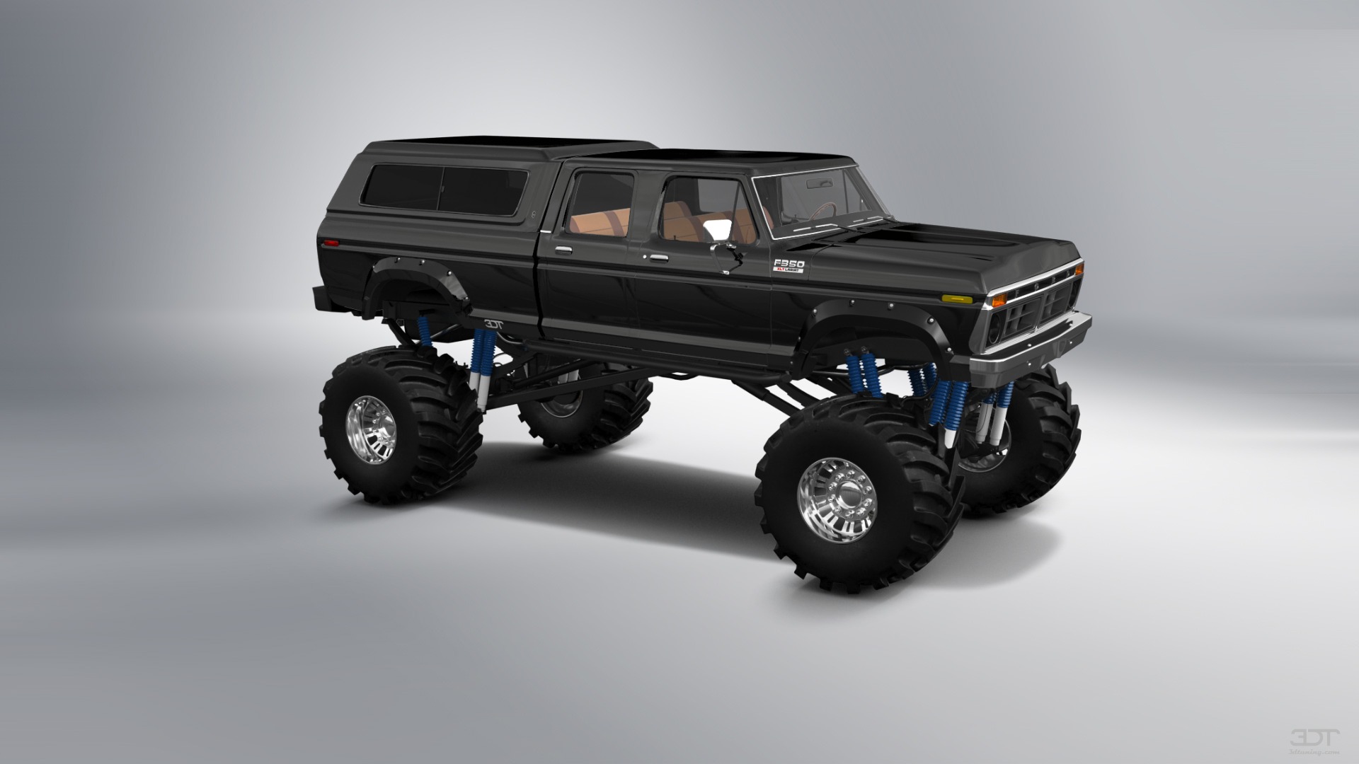 Ford F-350 Dually 4 Door pickup truck 1973