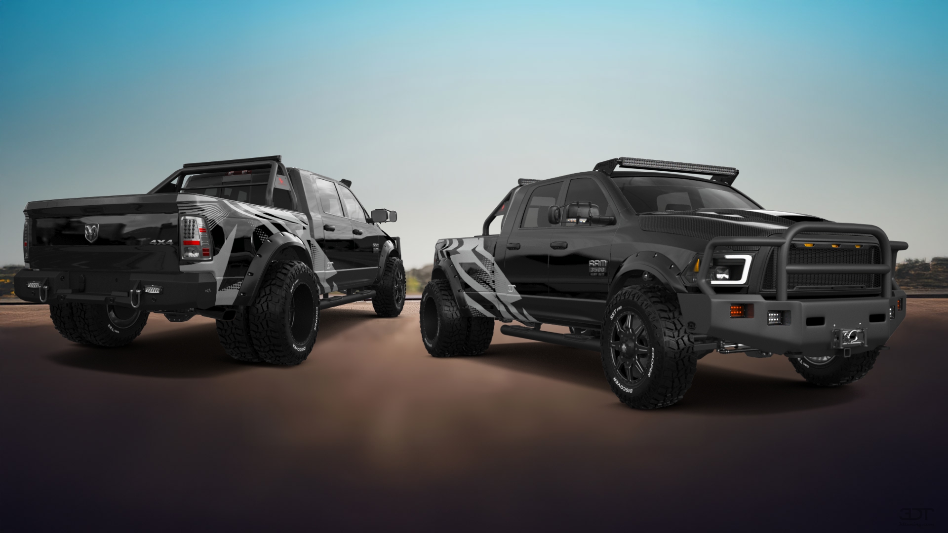Dodge Ram 3500 4 Door Truck 2014 tuning