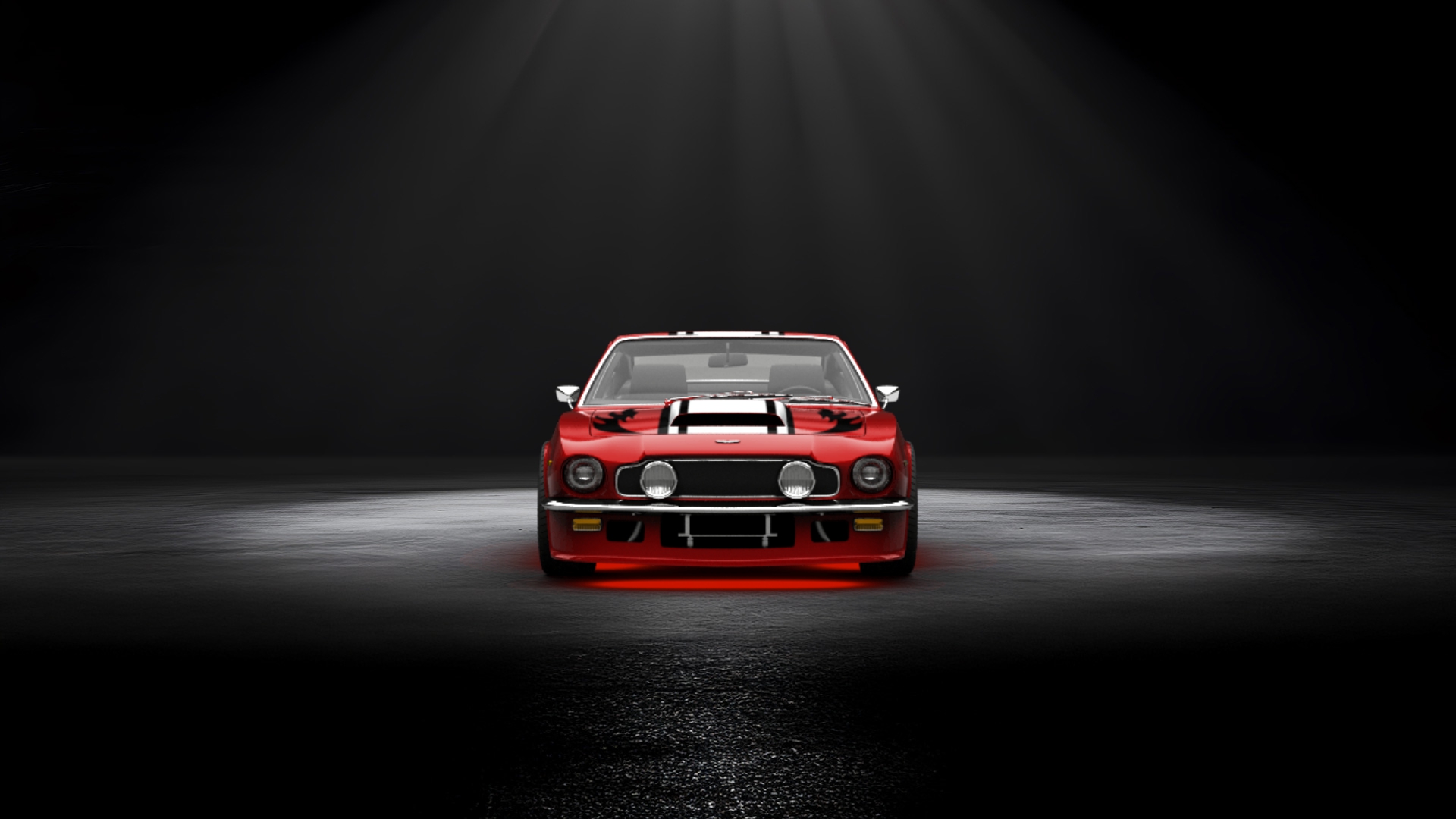 Aston Martin V8 Vantage Coupe 1977 tuning