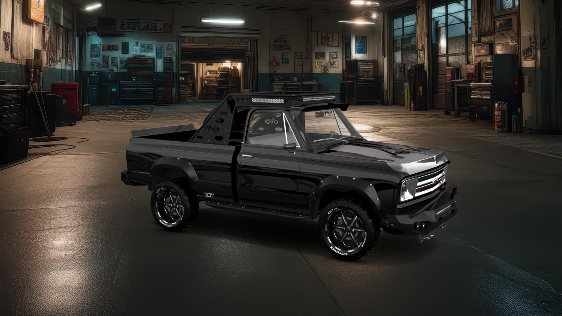 Chevrolet C-10 Cheyenne 2 Door pickup truck 1967 tuning