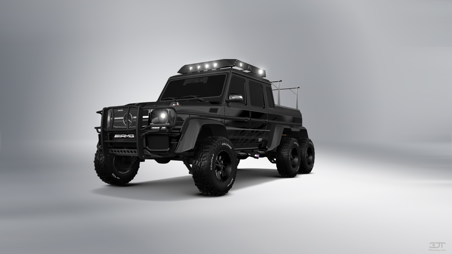 Tuning Mercedes G 63 AMG 6x6 4 Door pickup truck 2013
