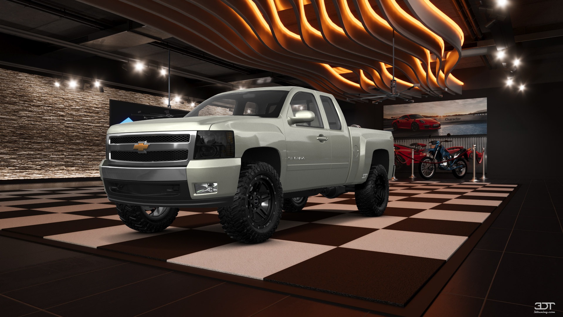 Chevrolet Silverado 1500 6.6 ft box Pickup Truck 2008