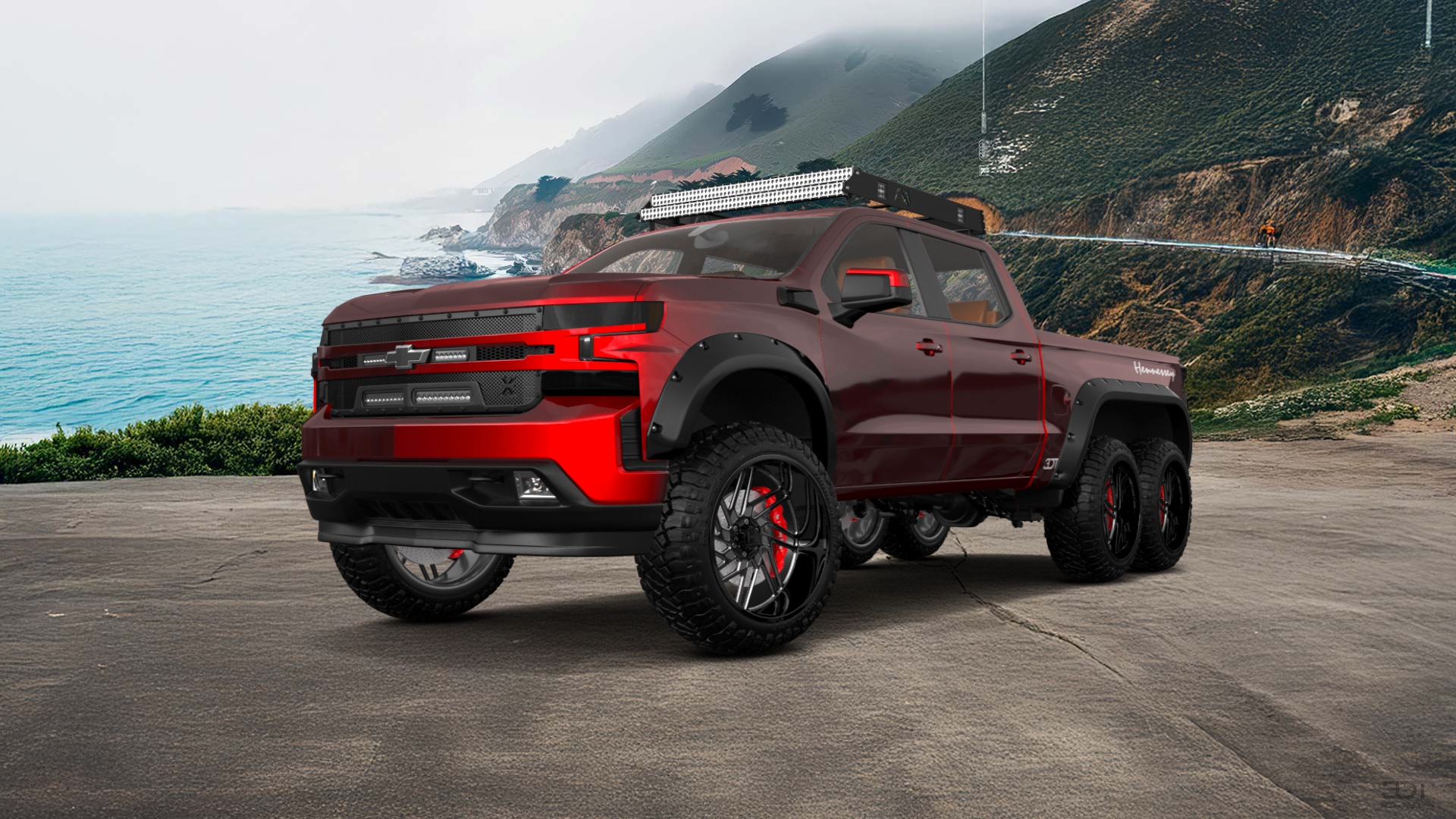 Chevrolet Silverado Hennessey Goliath 6X6 Truck 2020 tuning