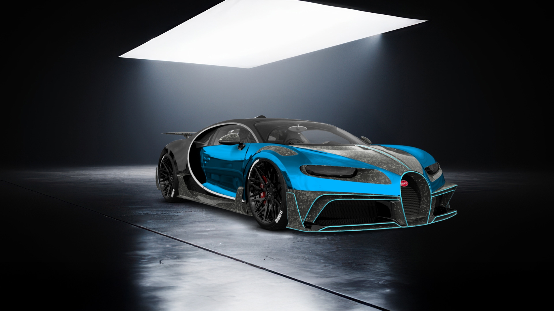 Bugatti Chiron 2 Door Coupe 2016 tuning