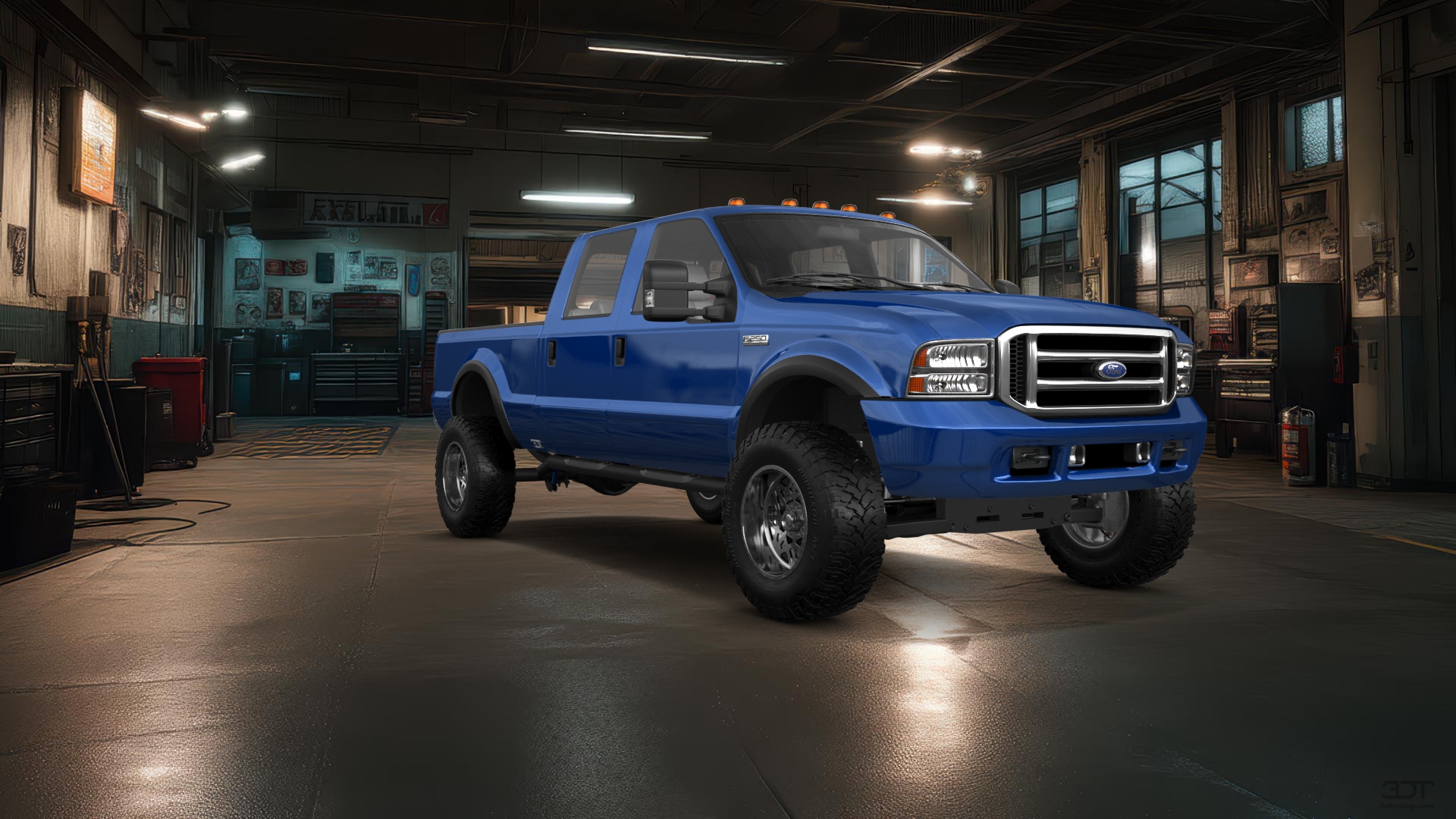 Ford F-250 Crew Cab 4 Door pickup truck 1999 tuning
