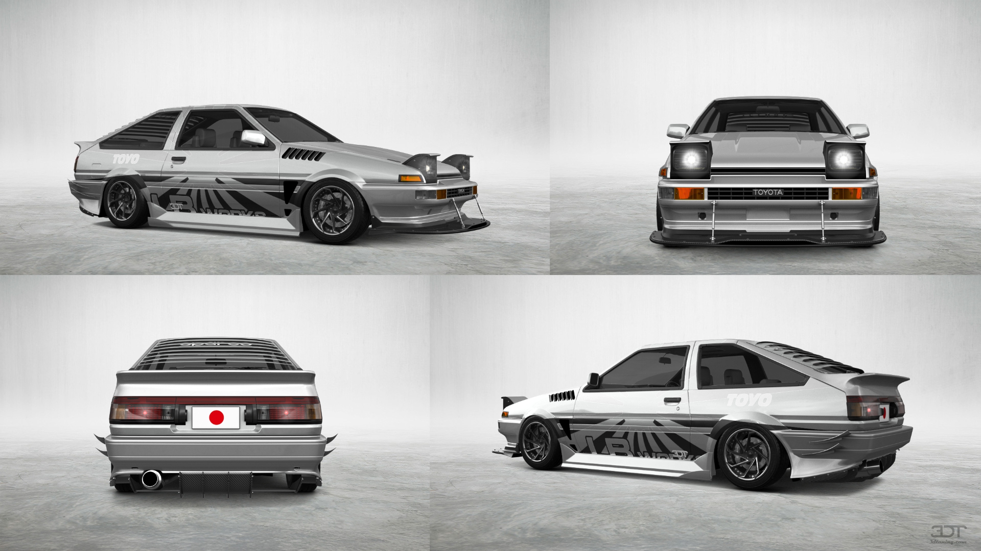 Toyota AE86 3 Door Hatchback 1985