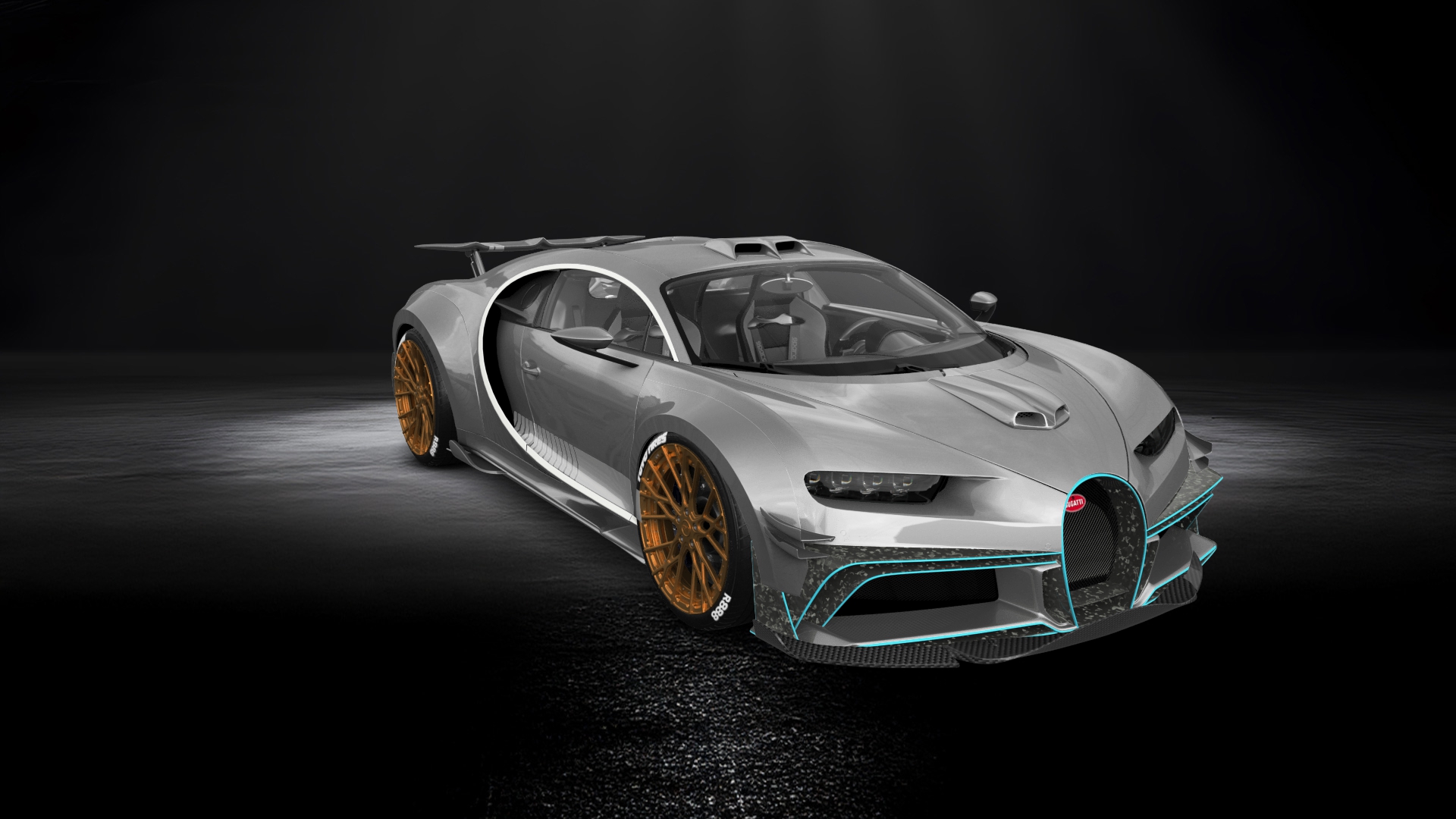 Bugatti Chiron 2 Door Coupe 2016 tuning