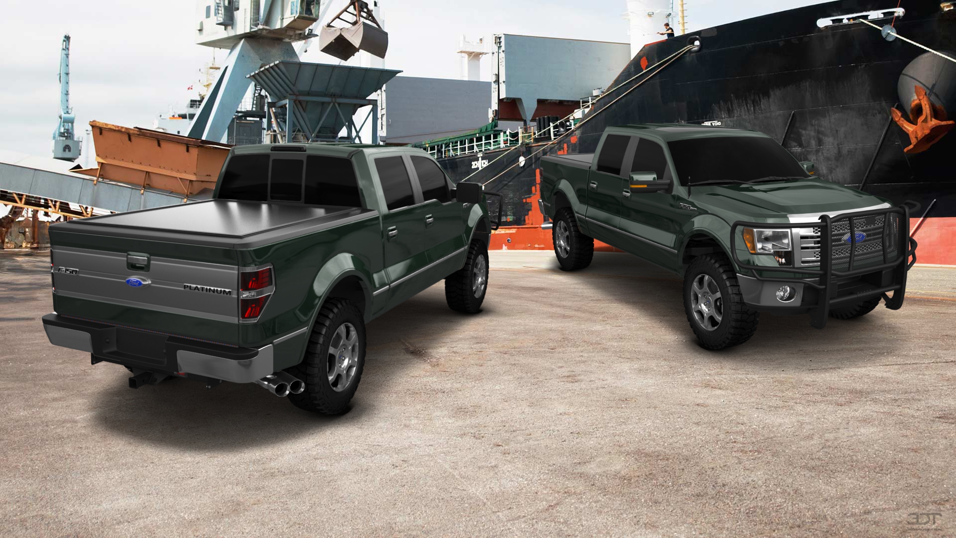 Ford F-150 Crew Cab 4 Door pickup truck 2013