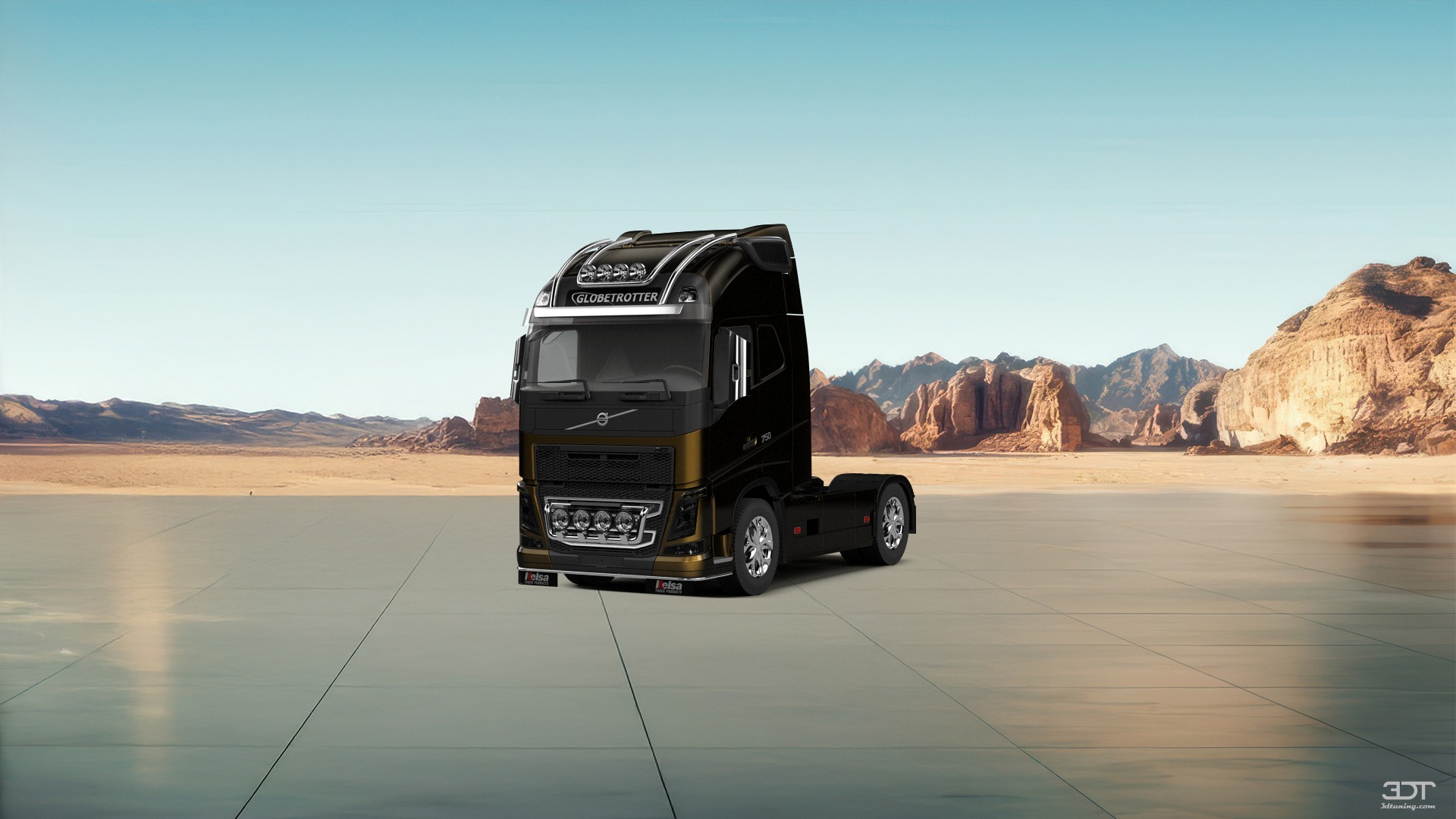 Volvo FH16 Globetrotter XL Cab Truck 2013 tuning