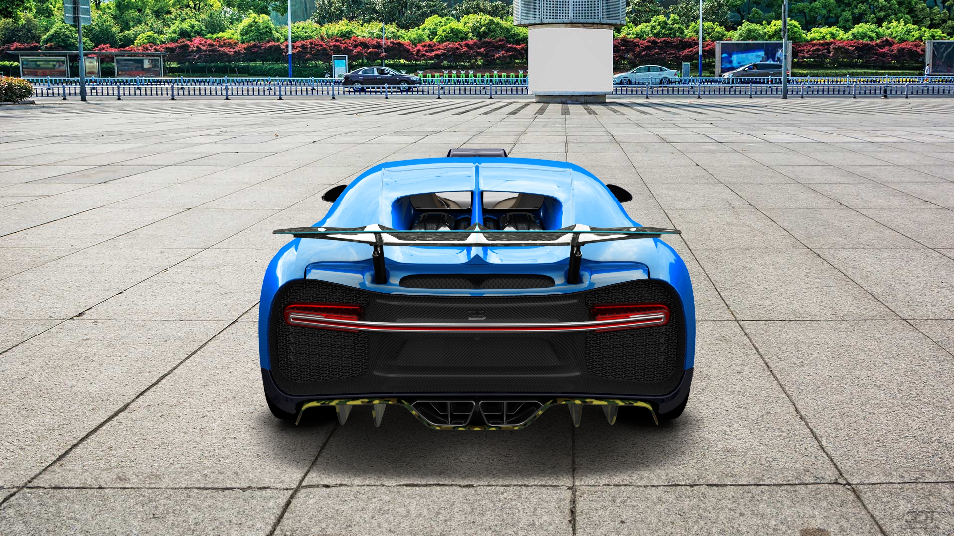 Bugatti Chiron 2 Door Coupe 2016 tuning
