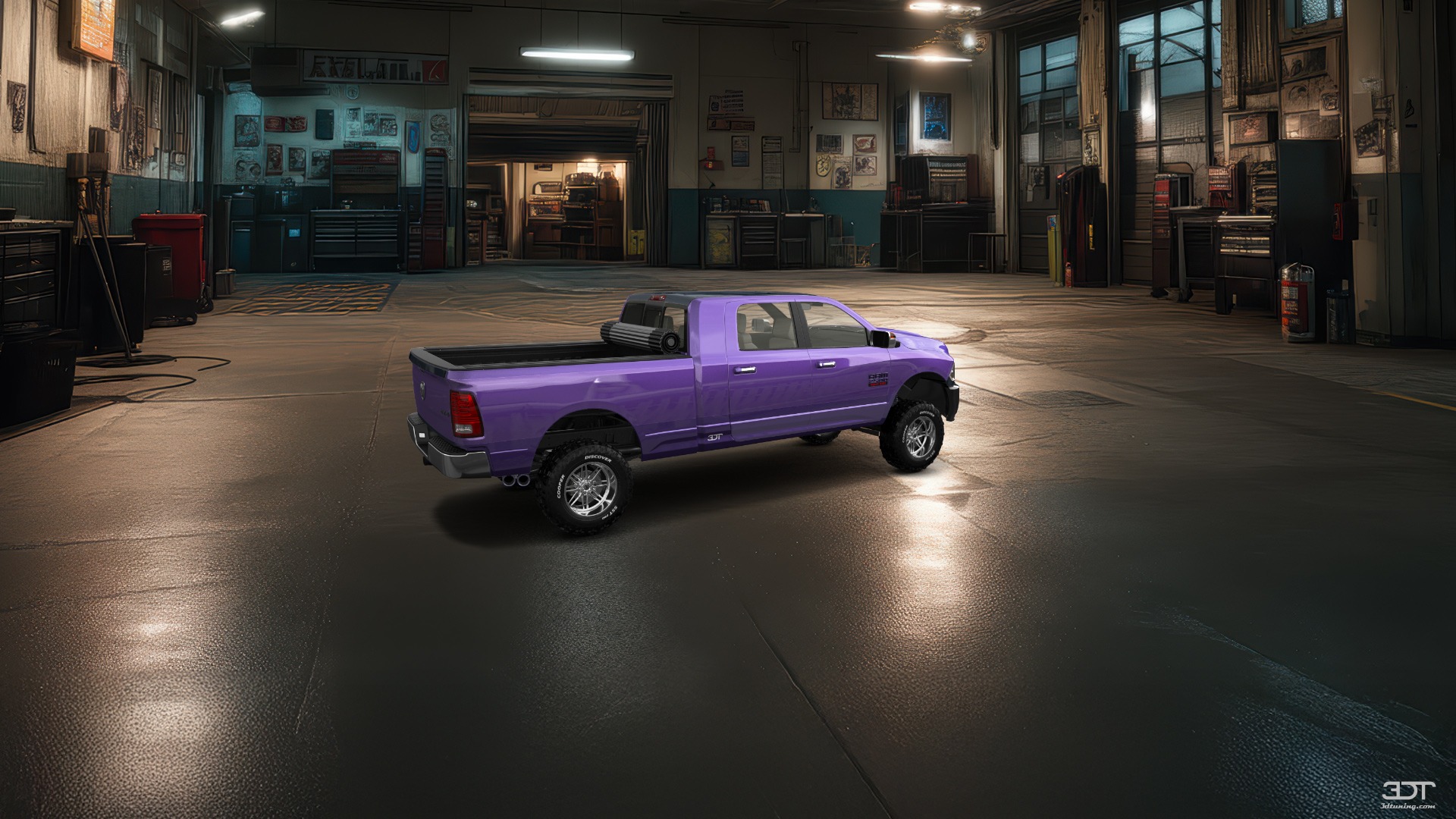 Dodge Ram 2500 Mega Cab 6.4 ft box 4 Door pickup truck 2010 tuning