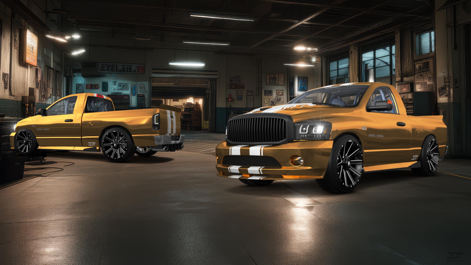 Dodge Ram 1500 6.4 ft box Regular Cab 2 Door pickup truck 2006 tuning