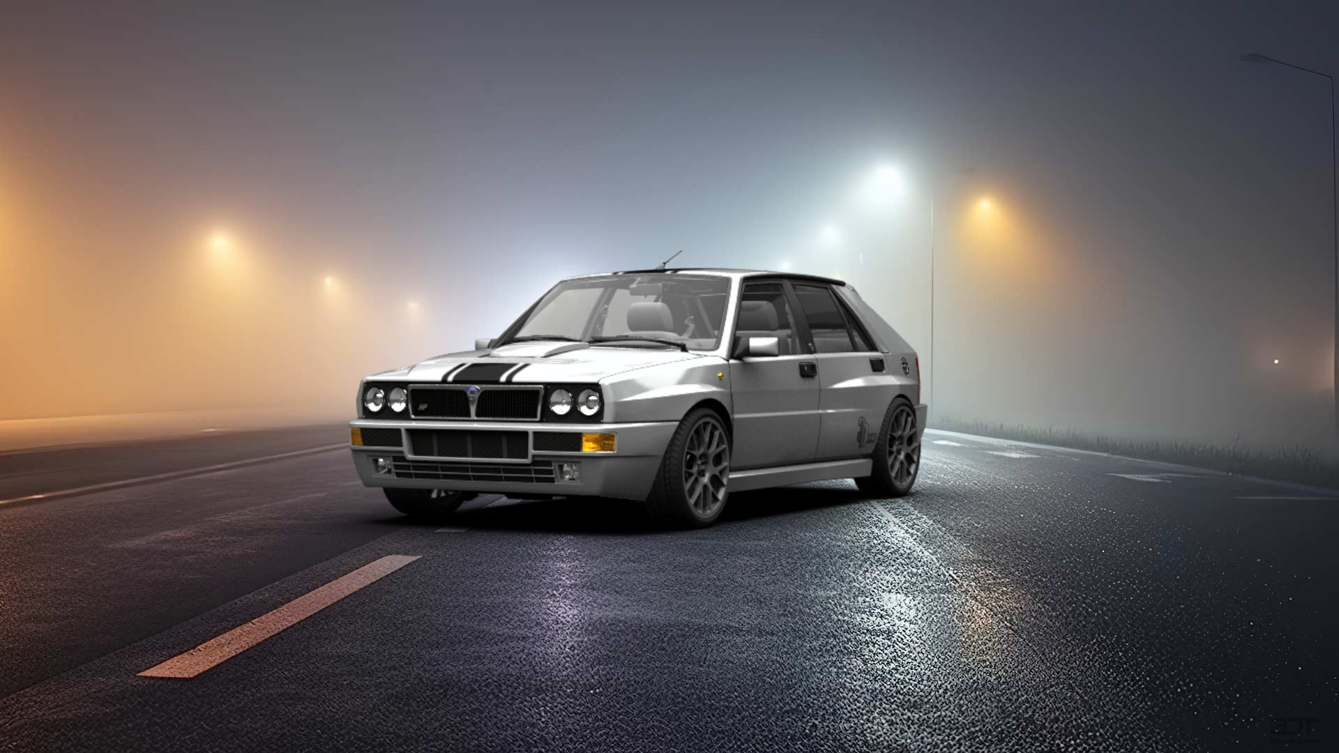 Lancia Delta EVO 5 Door Hatchback 1992 tuning