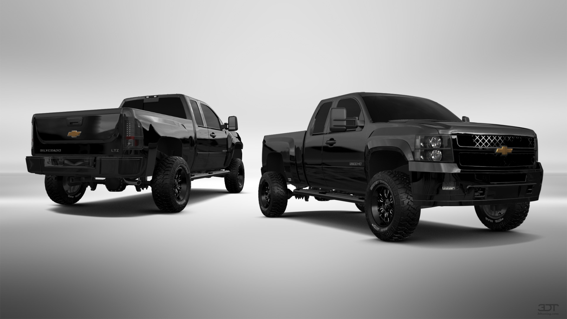 Chevrolet Silverado 2500 HD Extended Cab Pickup Truck 2007