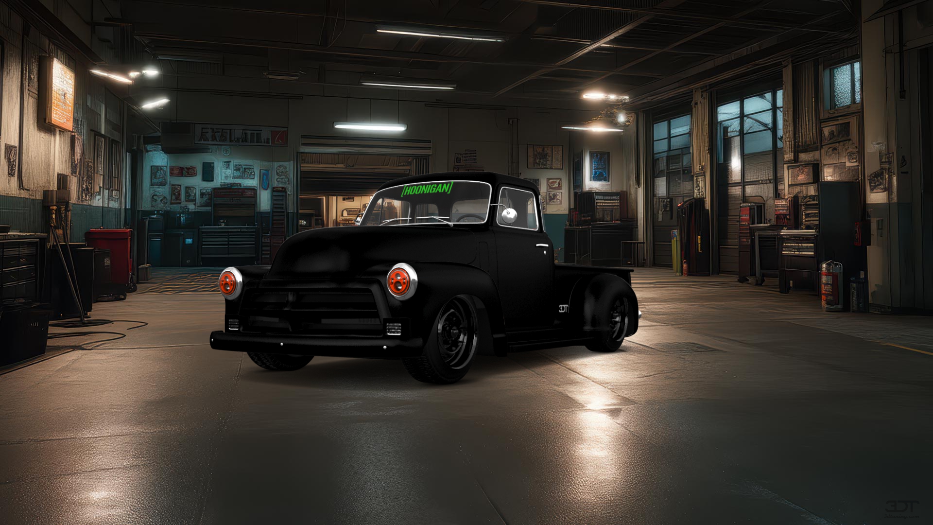 Chevrolet 3100 2 Door pickup truck 1954 tuning