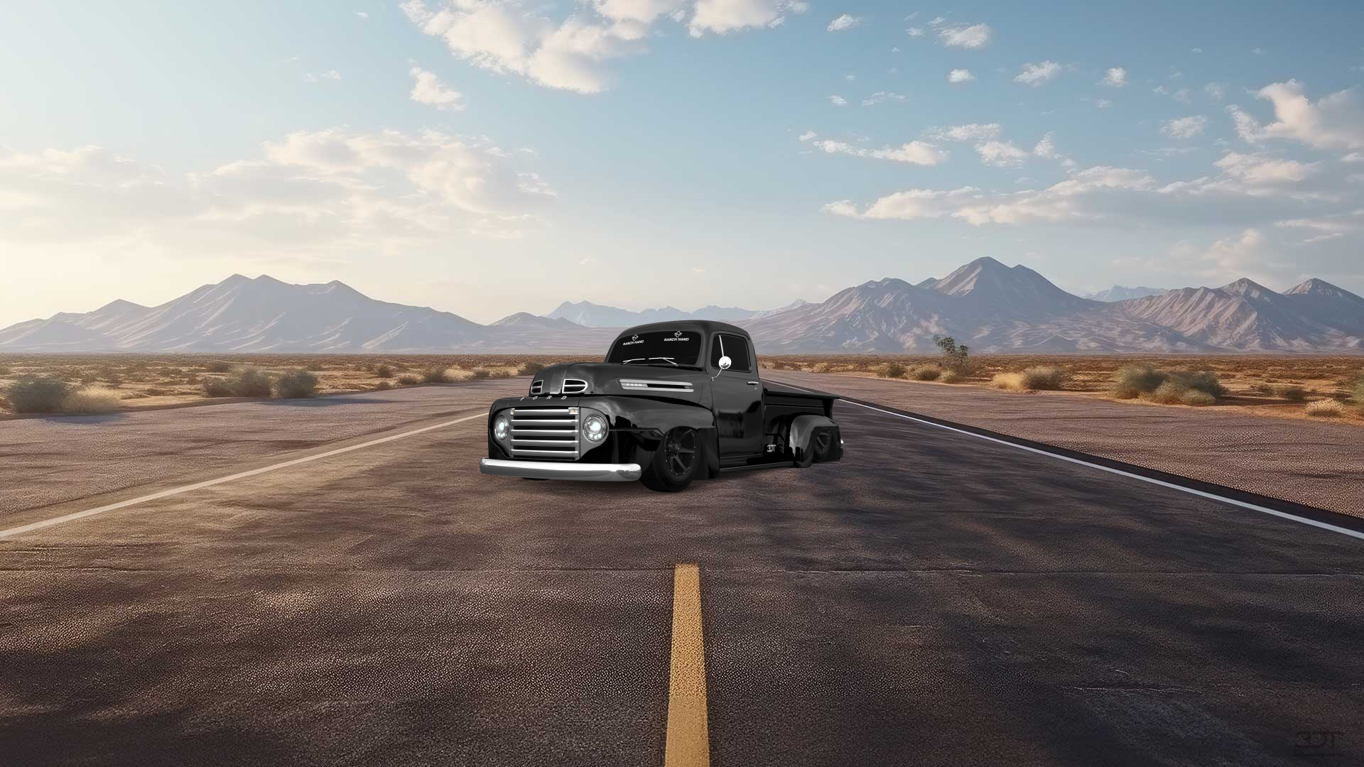 Ford F1 2 Door pickup truck 1949 tuning