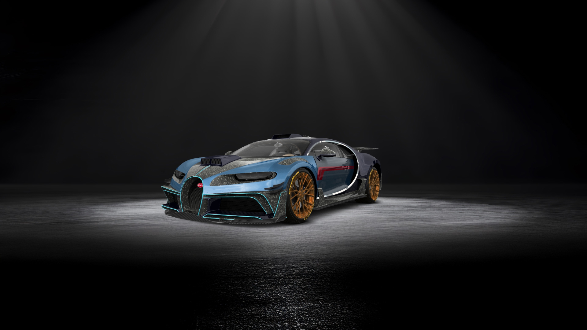 Bugatti Chiron 2 Door Coupe 2016