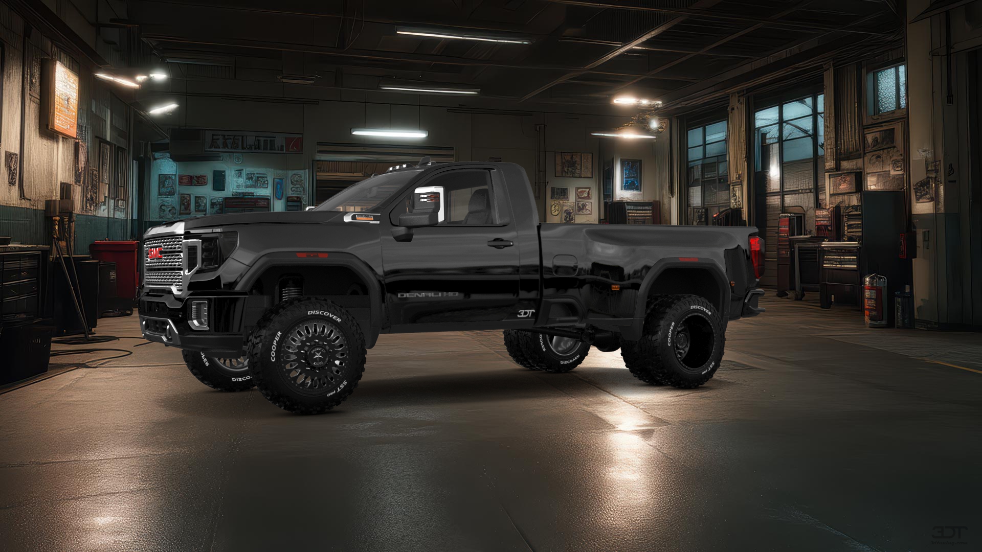 GMC Sierra 3500 HD 2 Door pickup truck 2020 tuning